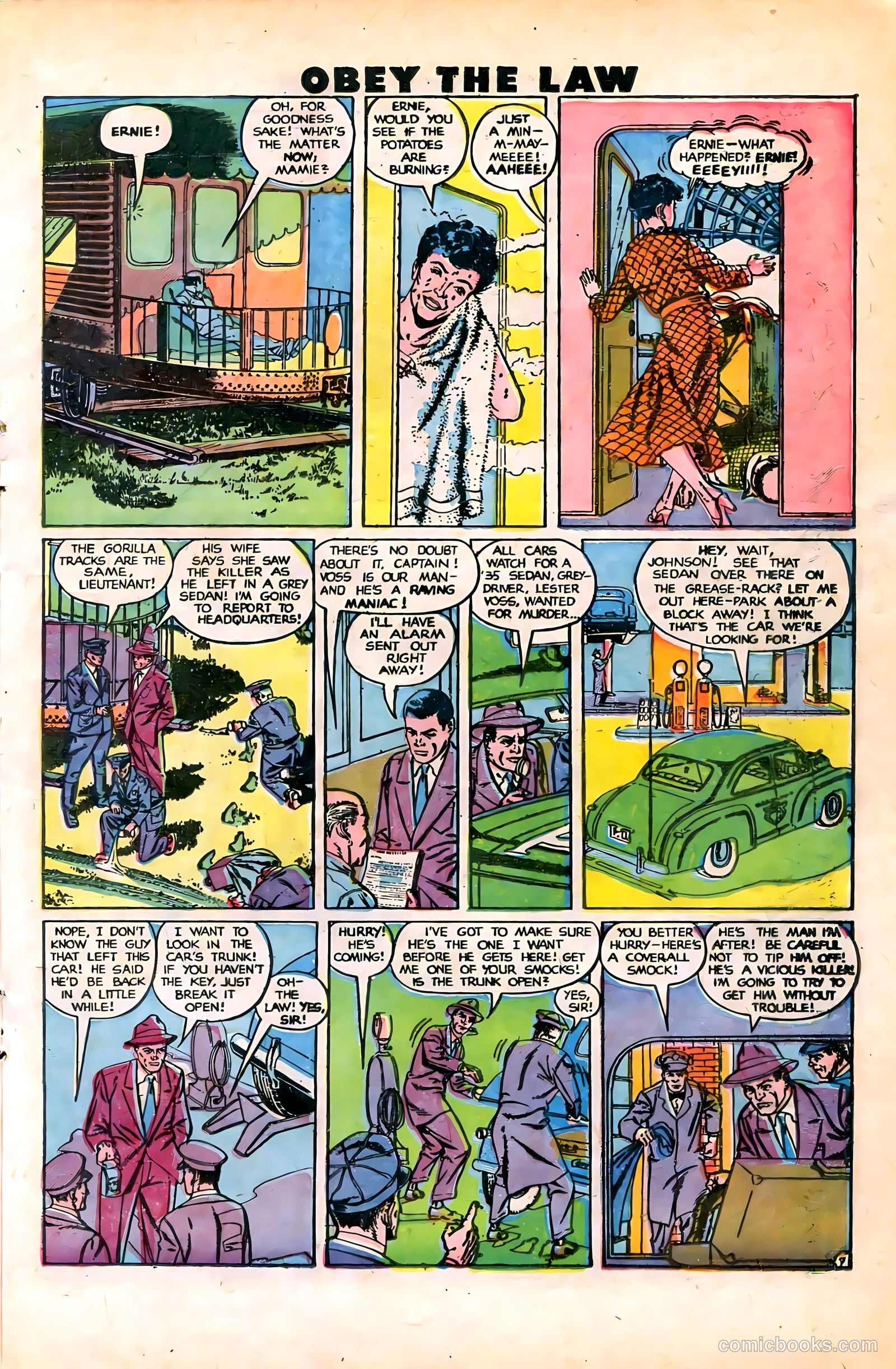 Crime and Punishment #25 (1950) — page 23 of 52