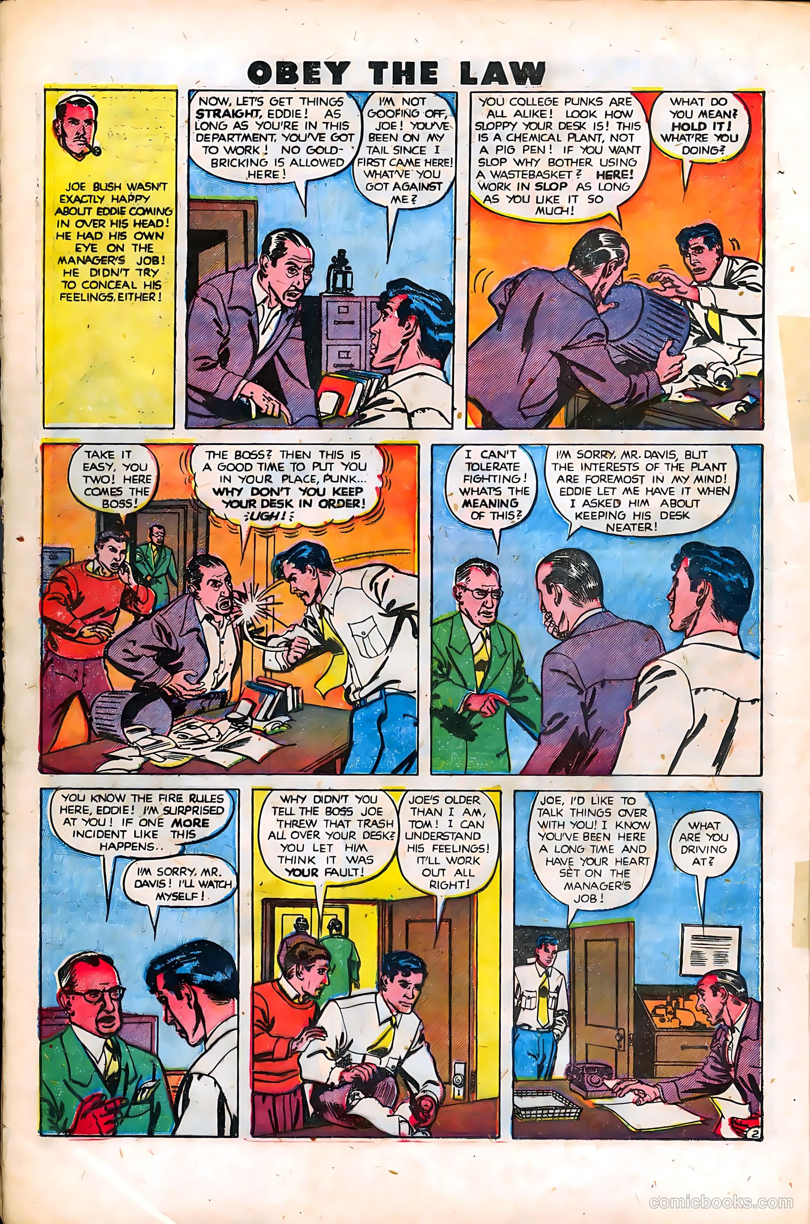 Crime and Punishment #25 (1950) — page 28 of 52