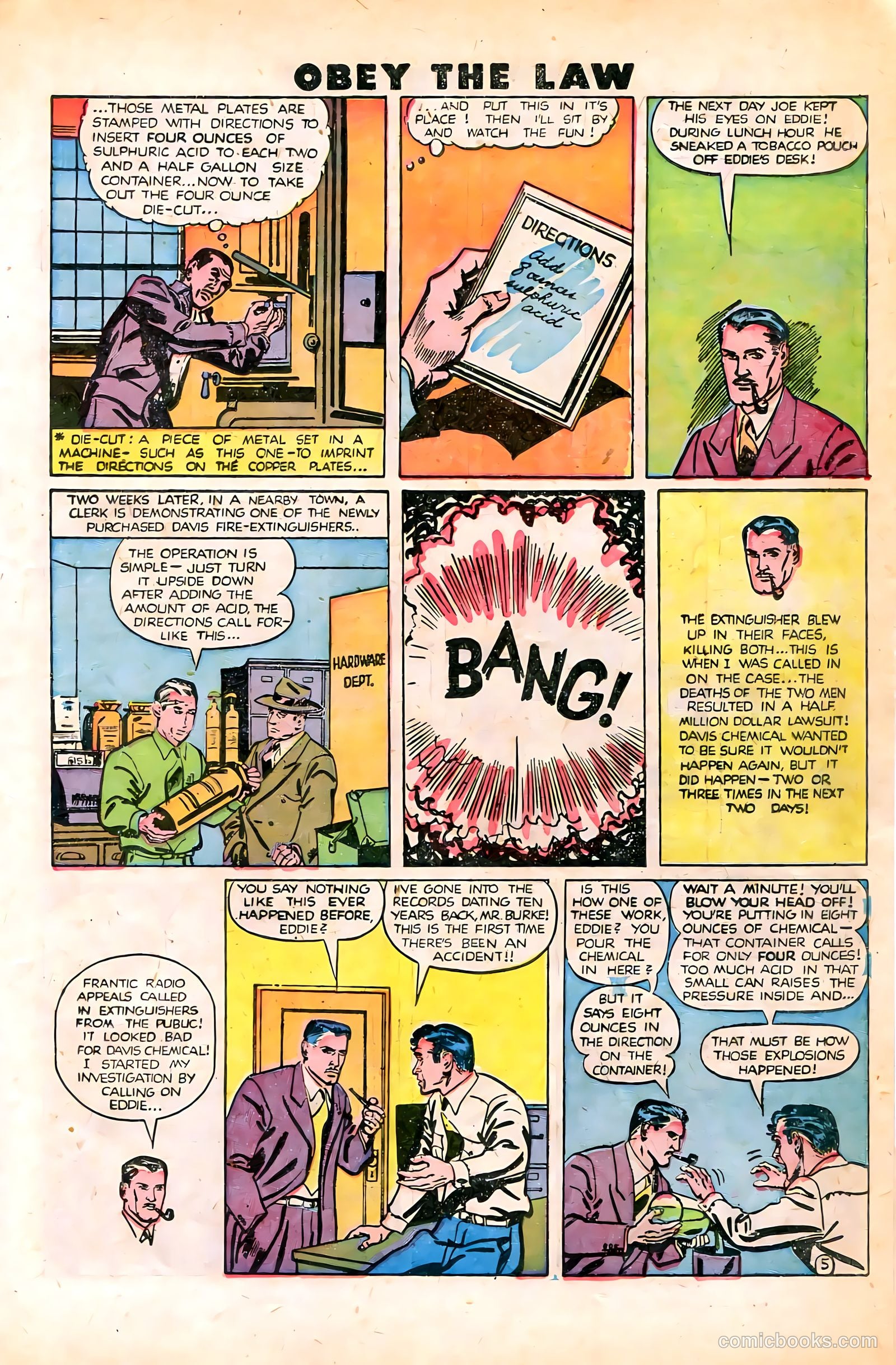 Crime and Punishment #25 (1950) — page 31 of 52