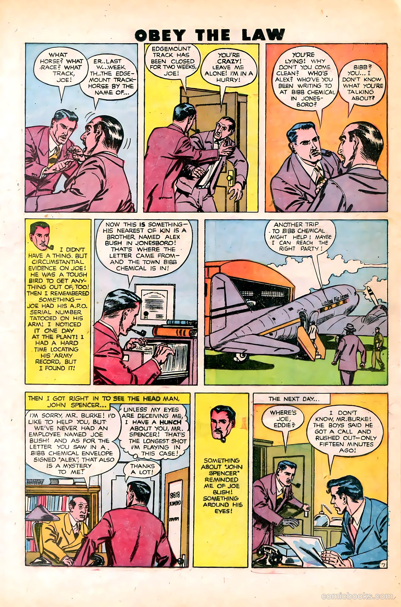 Crime and Punishment #25 (1950) — page 33 of 52