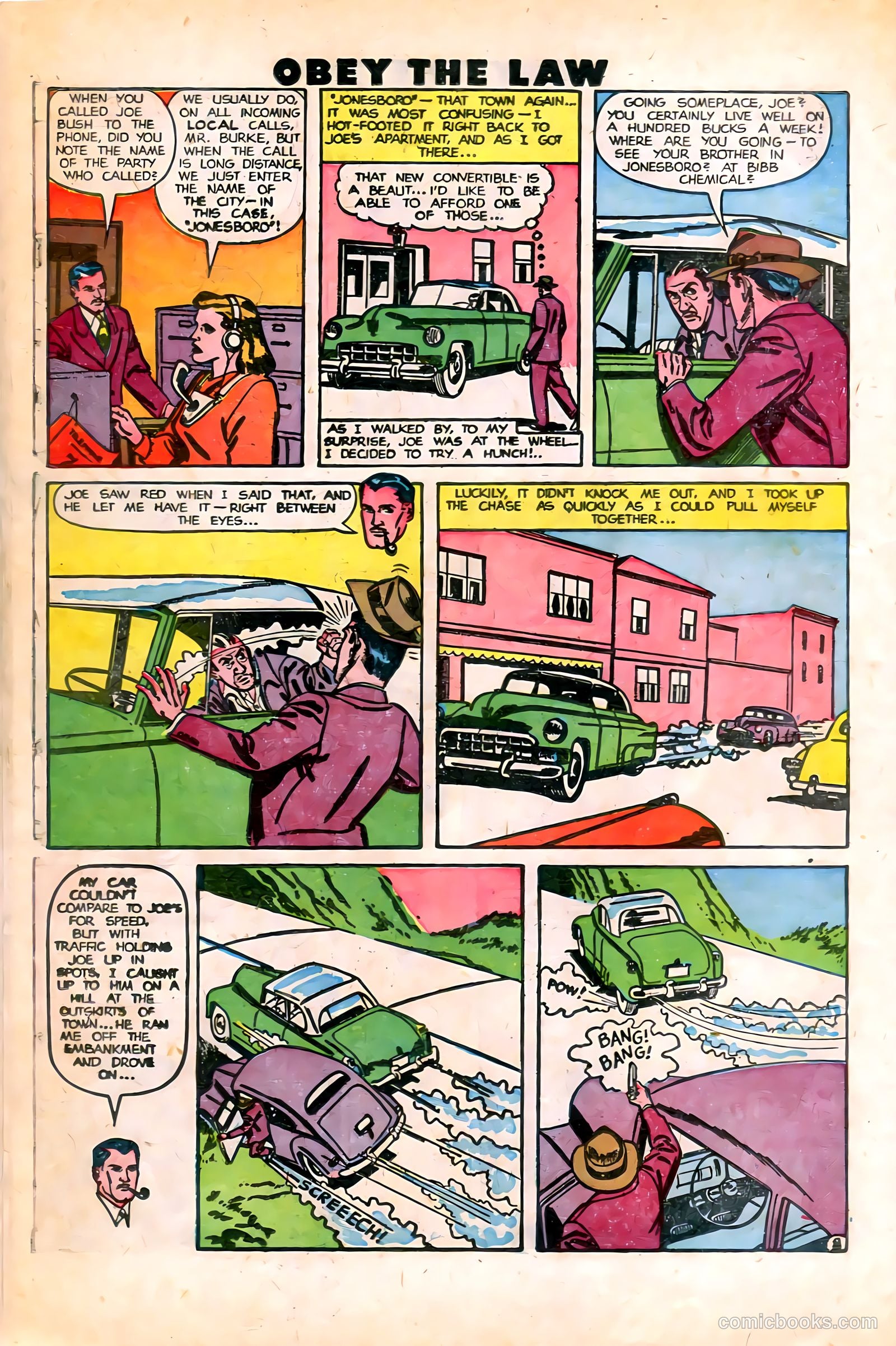 Crime and Punishment #25 (1950) — page 34 of 52