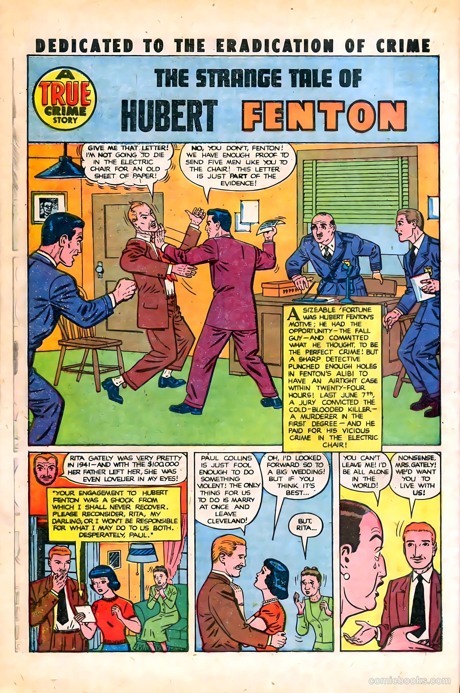 Crime and Punishment #25 (1950) — page 40 of 52