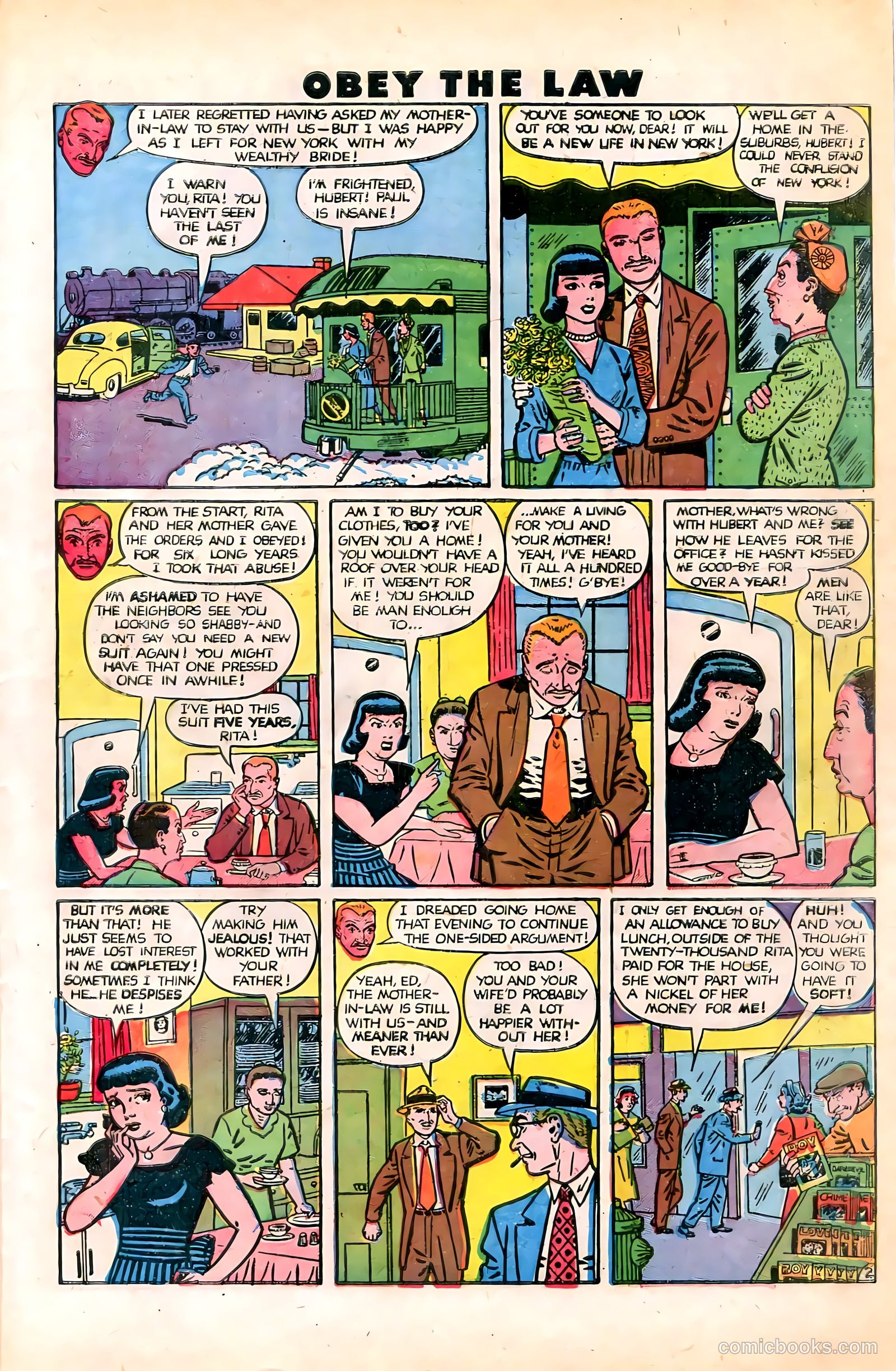 Crime and Punishment #25 (1950) — page 41 of 52