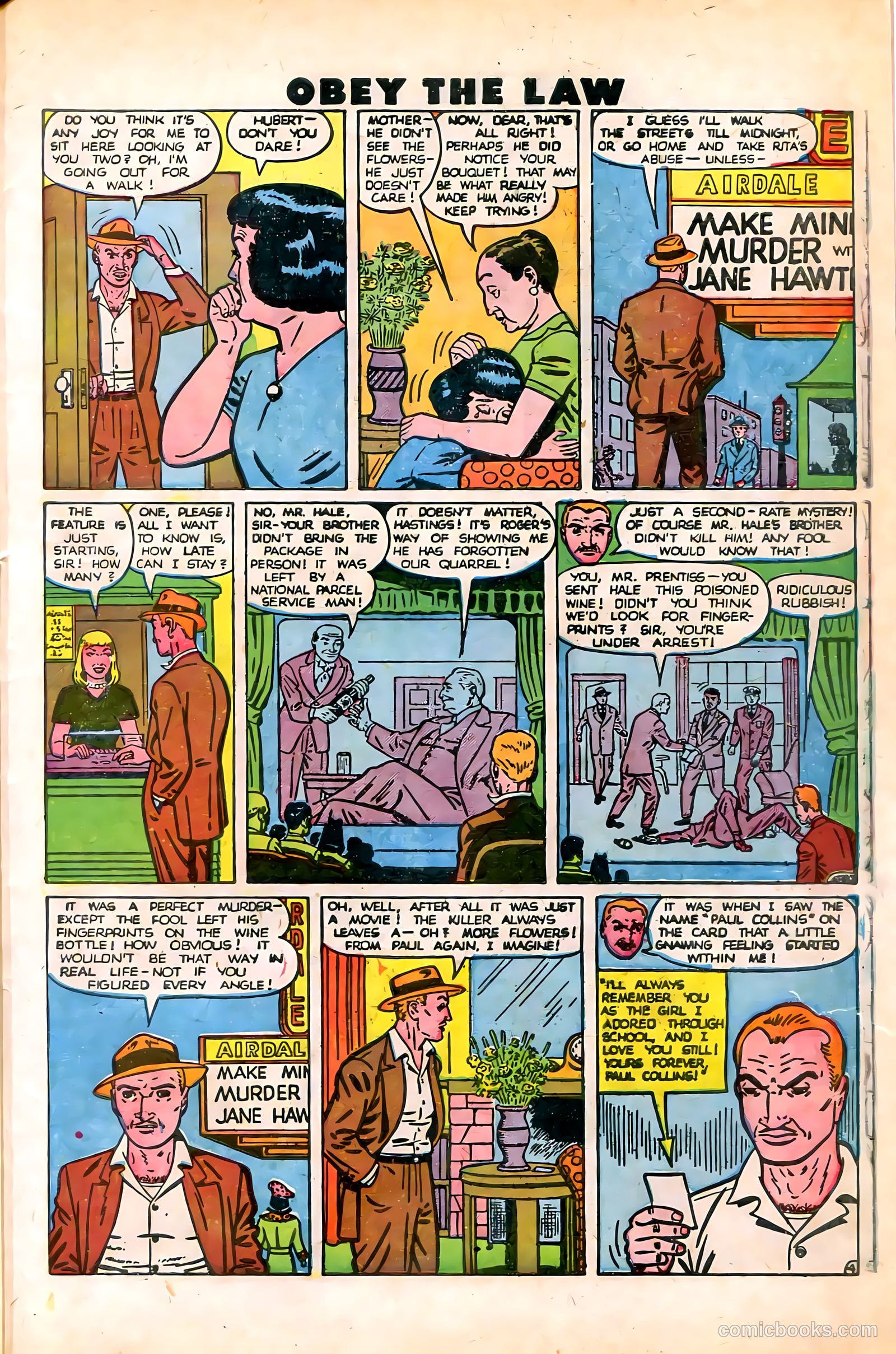 Crime and Punishment #25 (1950) — page 43 of 52