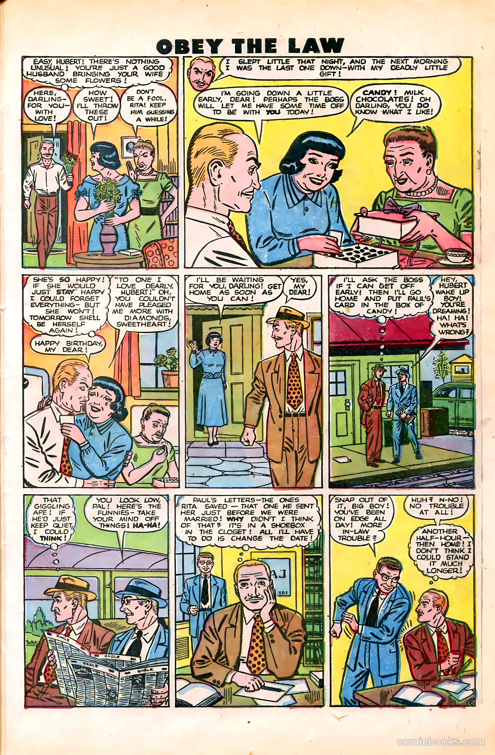 Crime and Punishment #25 (1950) — page 45 of 52
