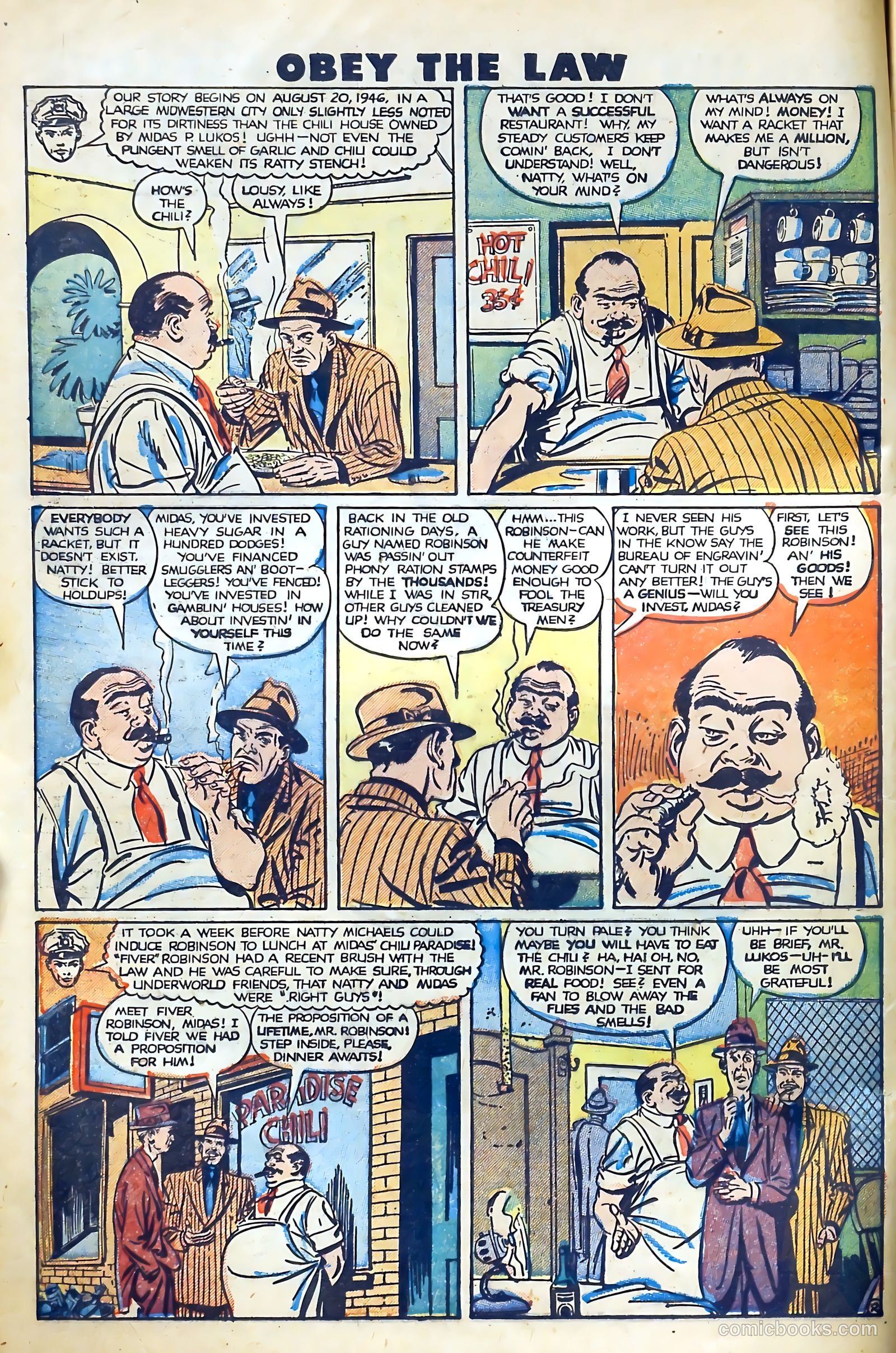 Crime and Punishment #26 (1950) — page 4 of 52
