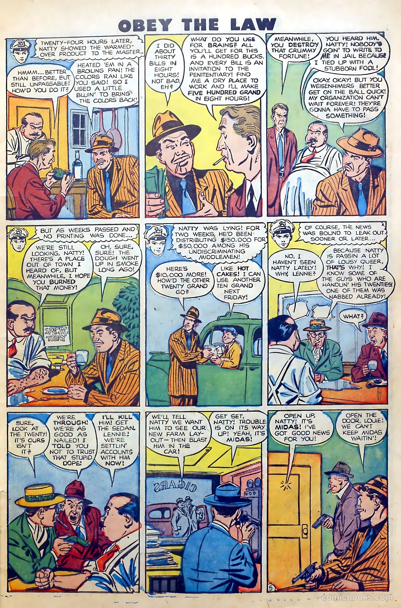 Crime and Punishment #26 (1950) — page 7 of 52