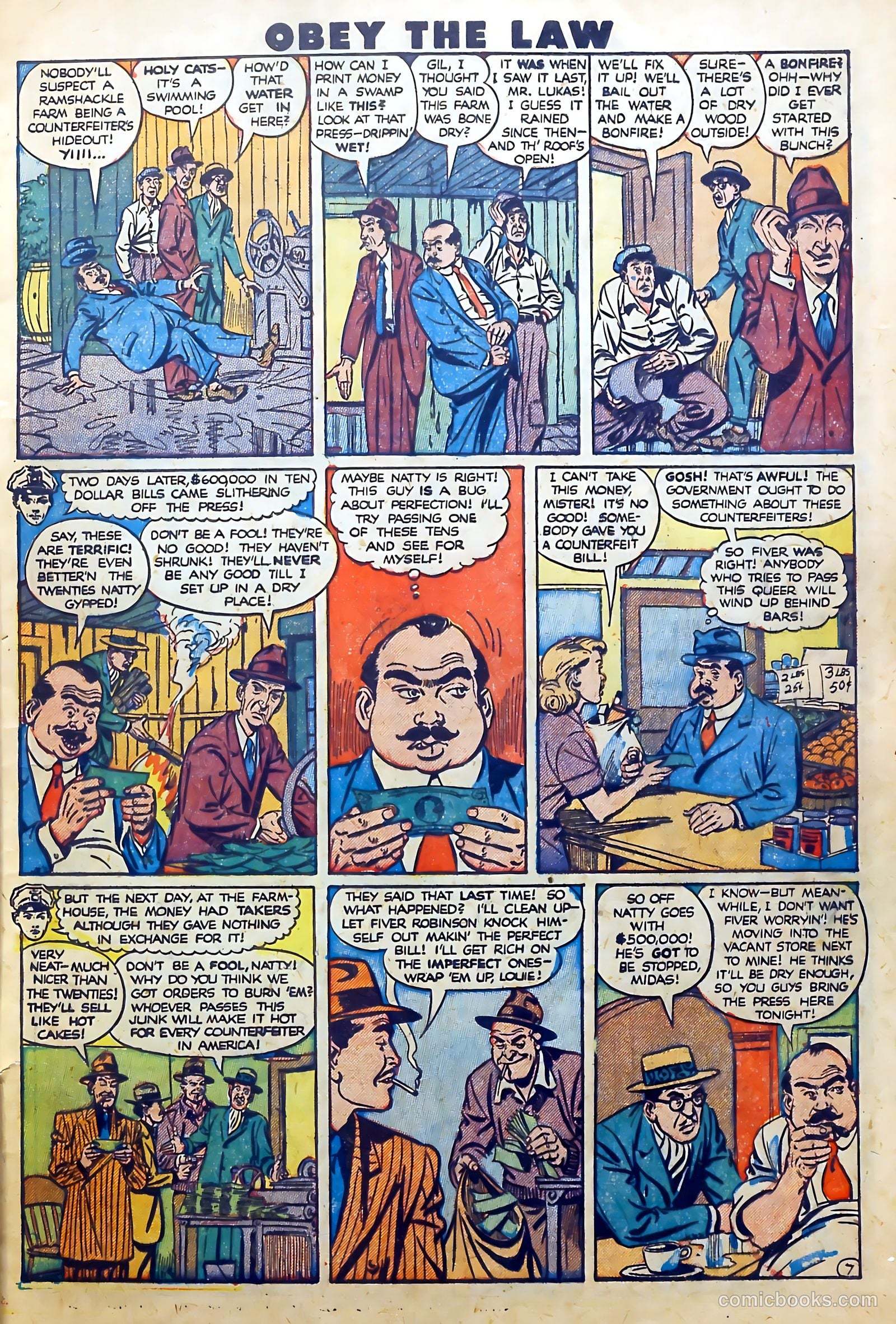 Crime and Punishment #26 (1950) — page 9 of 52