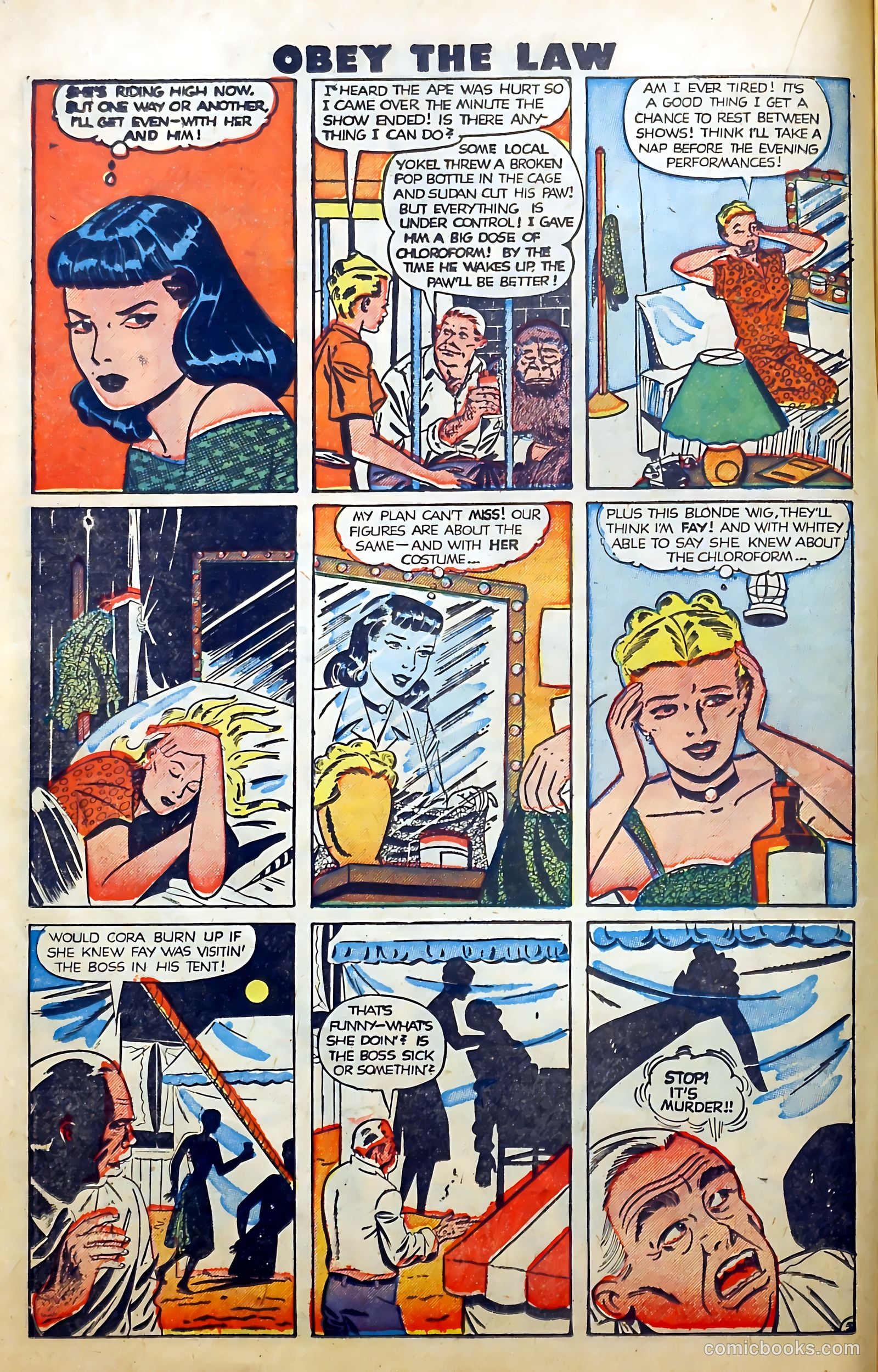 Crime and Punishment #26 (1950) — page 22 of 52