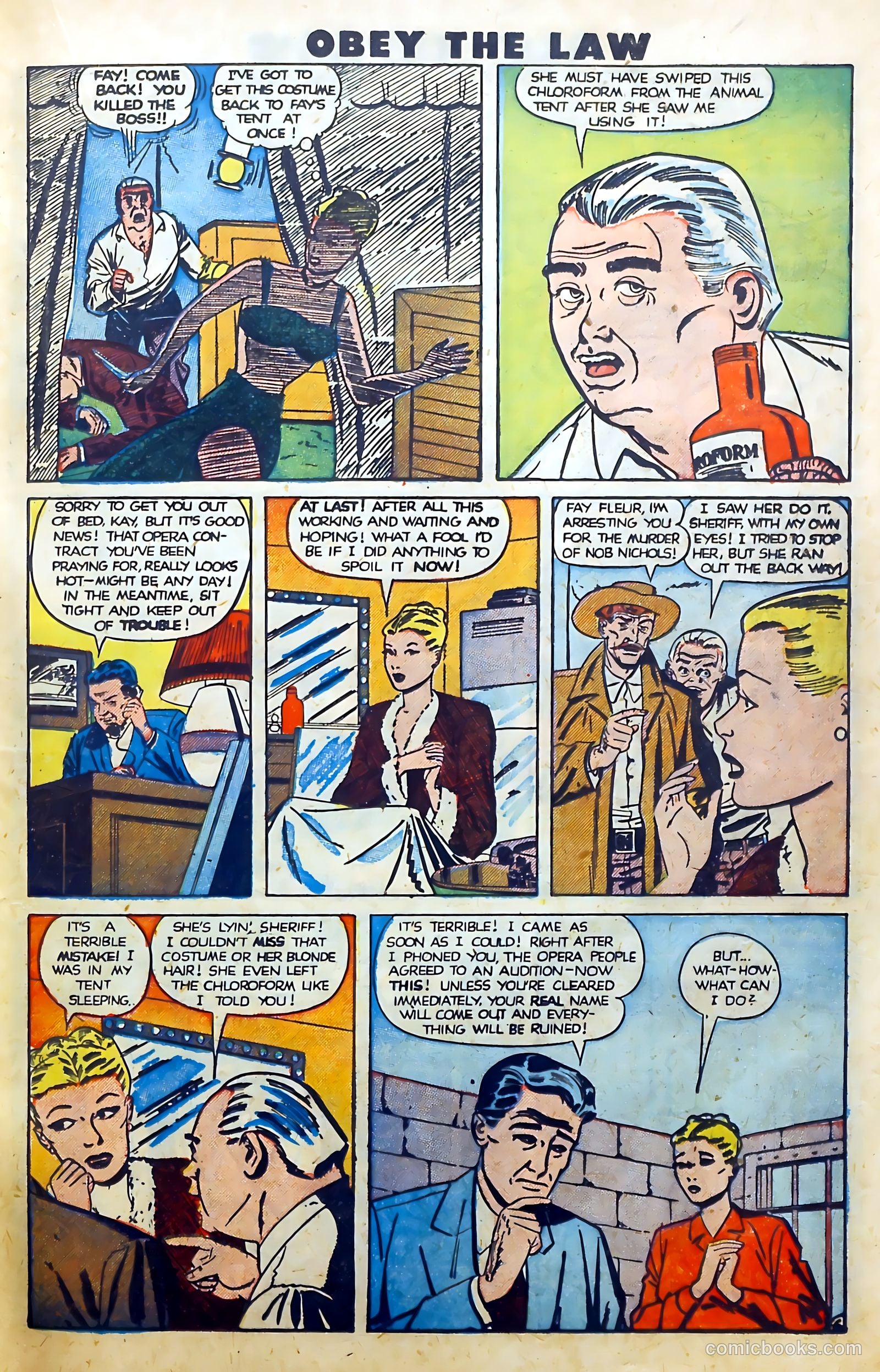 Crime and Punishment #26 (1950) — page 23 of 52