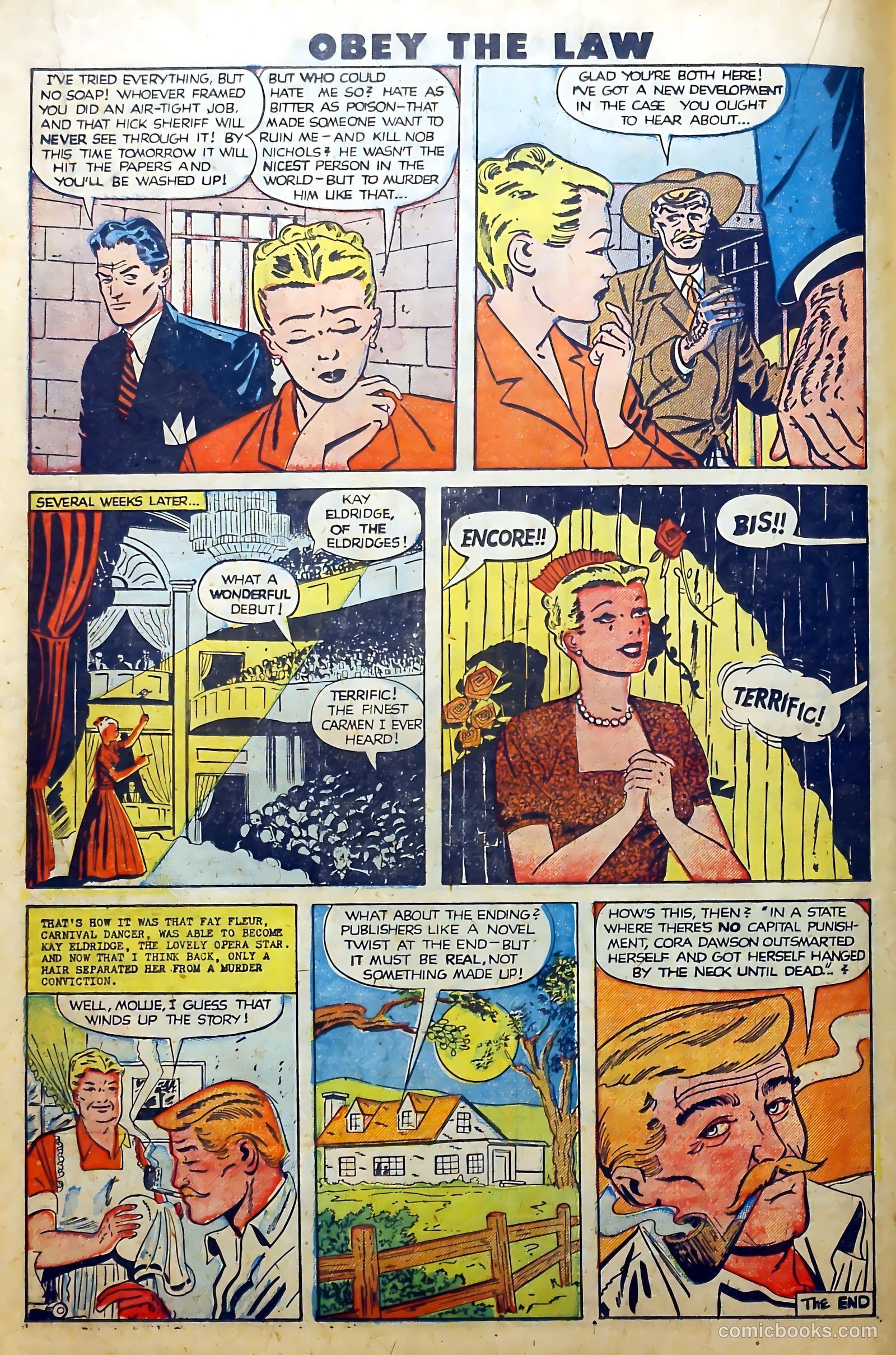 Crime and Punishment #26 (1950) — page 26 of 52