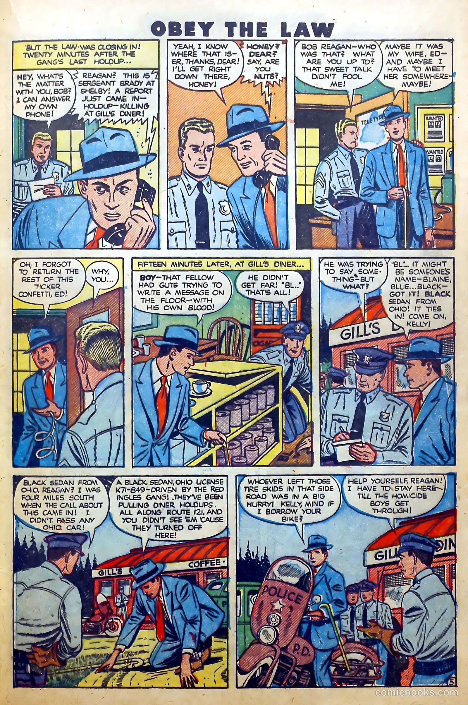 Crime and Punishment #26 (1950) — page 33 of 52