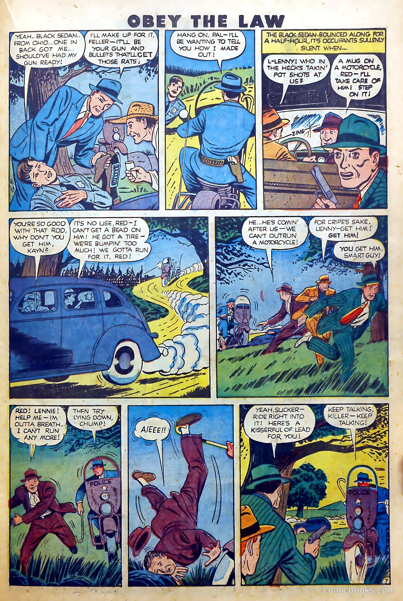 Crime and Punishment #26 (1950) — page 35 of 52