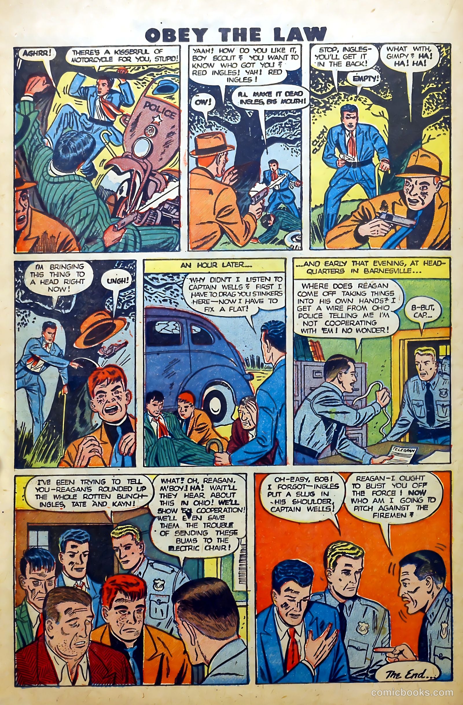 Crime and Punishment #26 (1950) — page 36 of 52