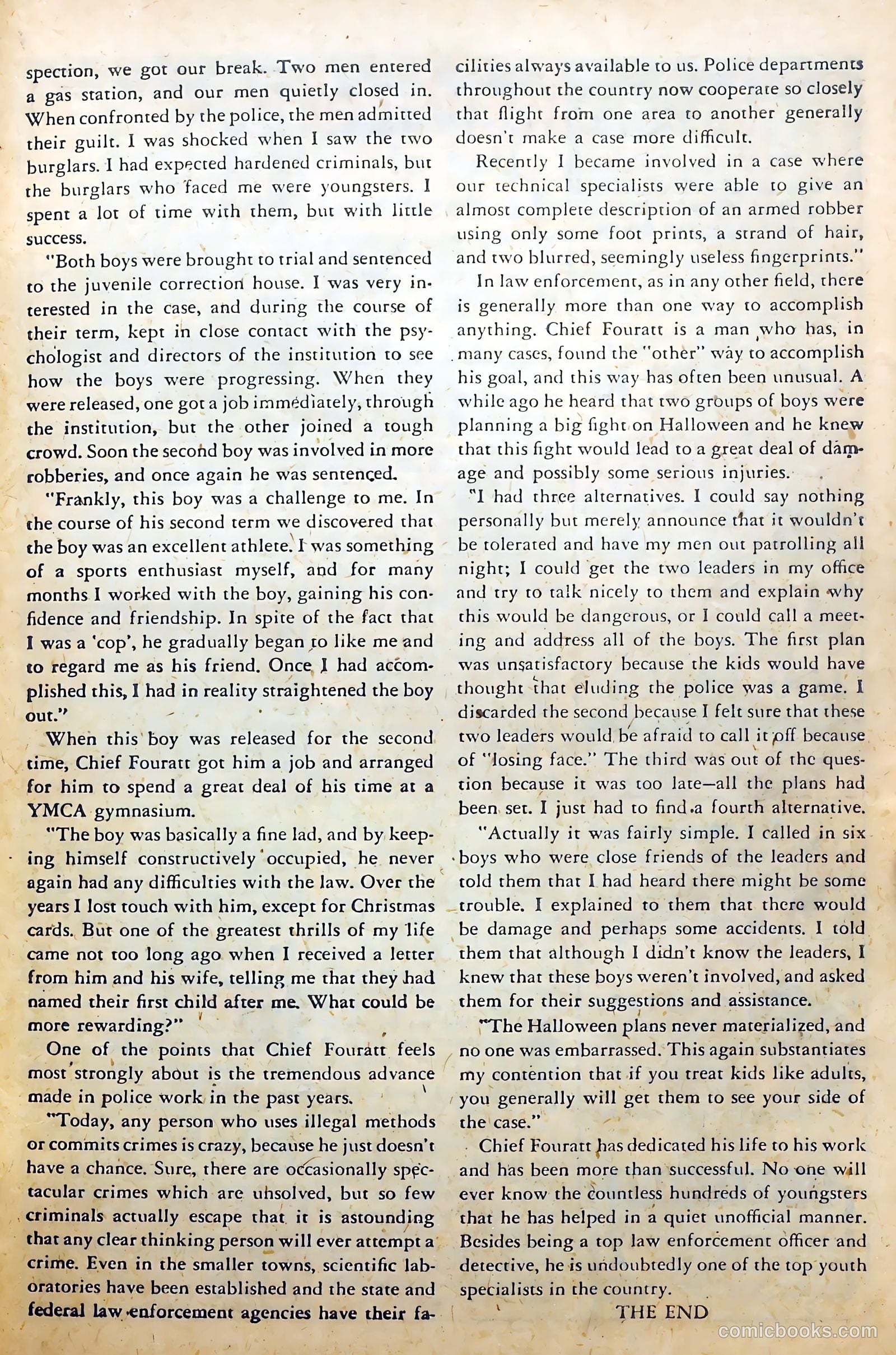 Crime and Punishment #26 (1950) — page 39 of 52
