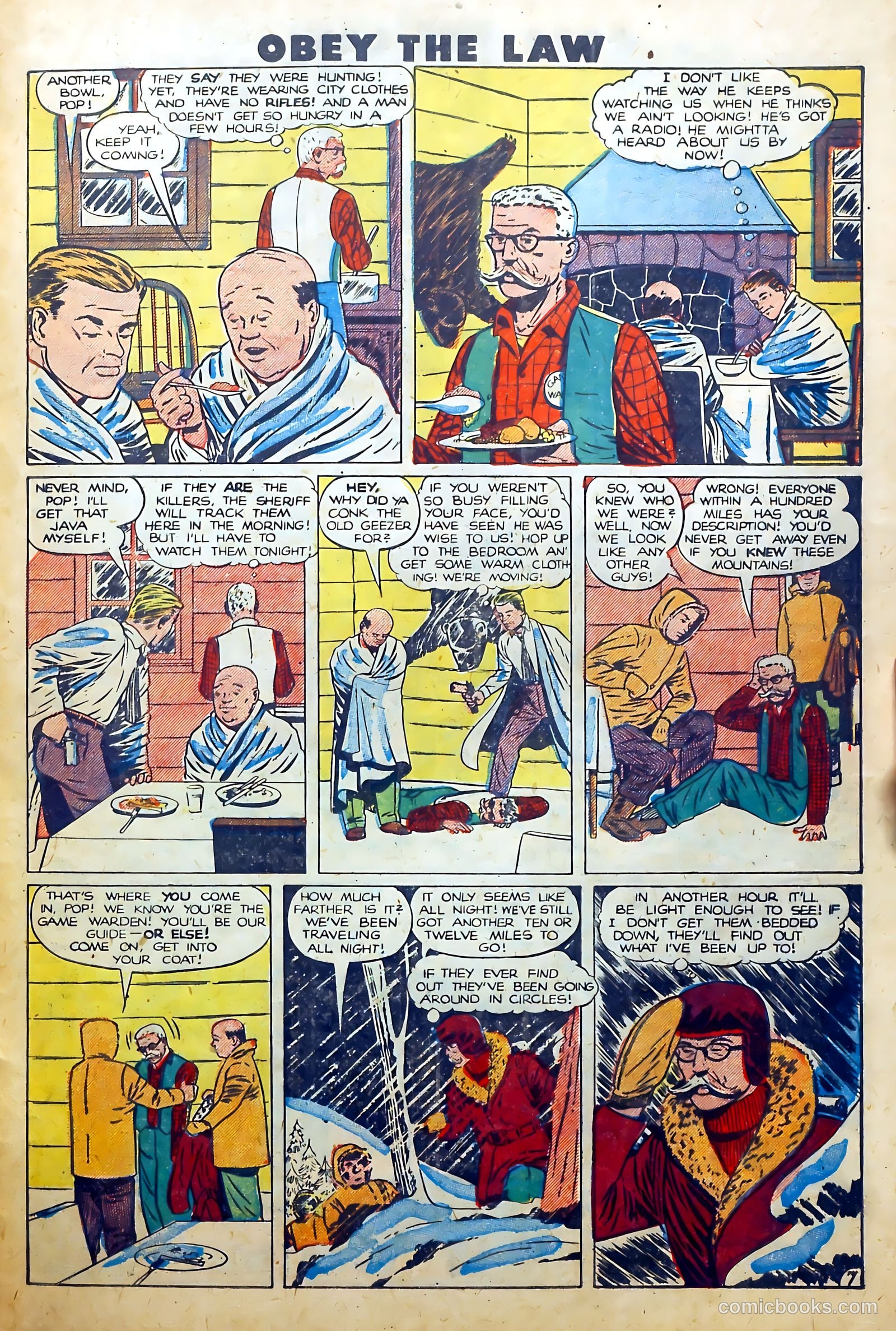 Crime and Punishment #26 (1950) — page 47 of 52