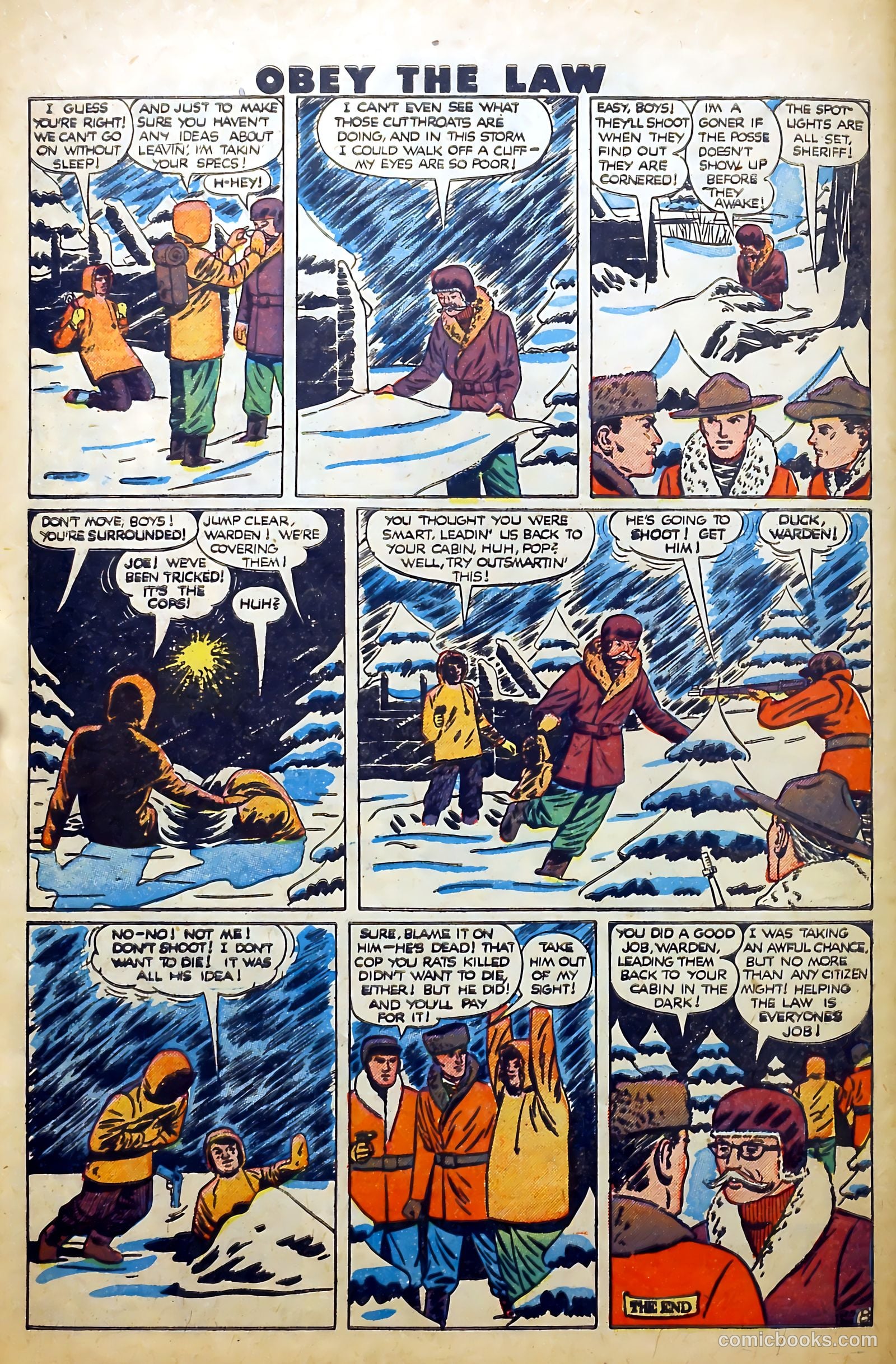 Crime and Punishment #26 (1950) — page 48 of 52