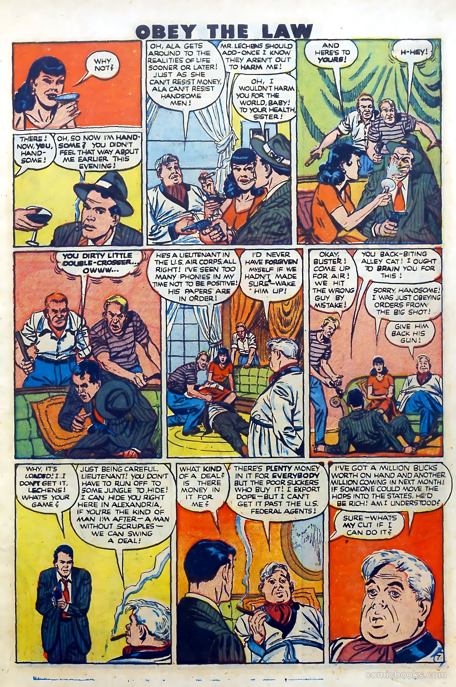 Crime and Punishment #27 (1950) — page 9 of 52