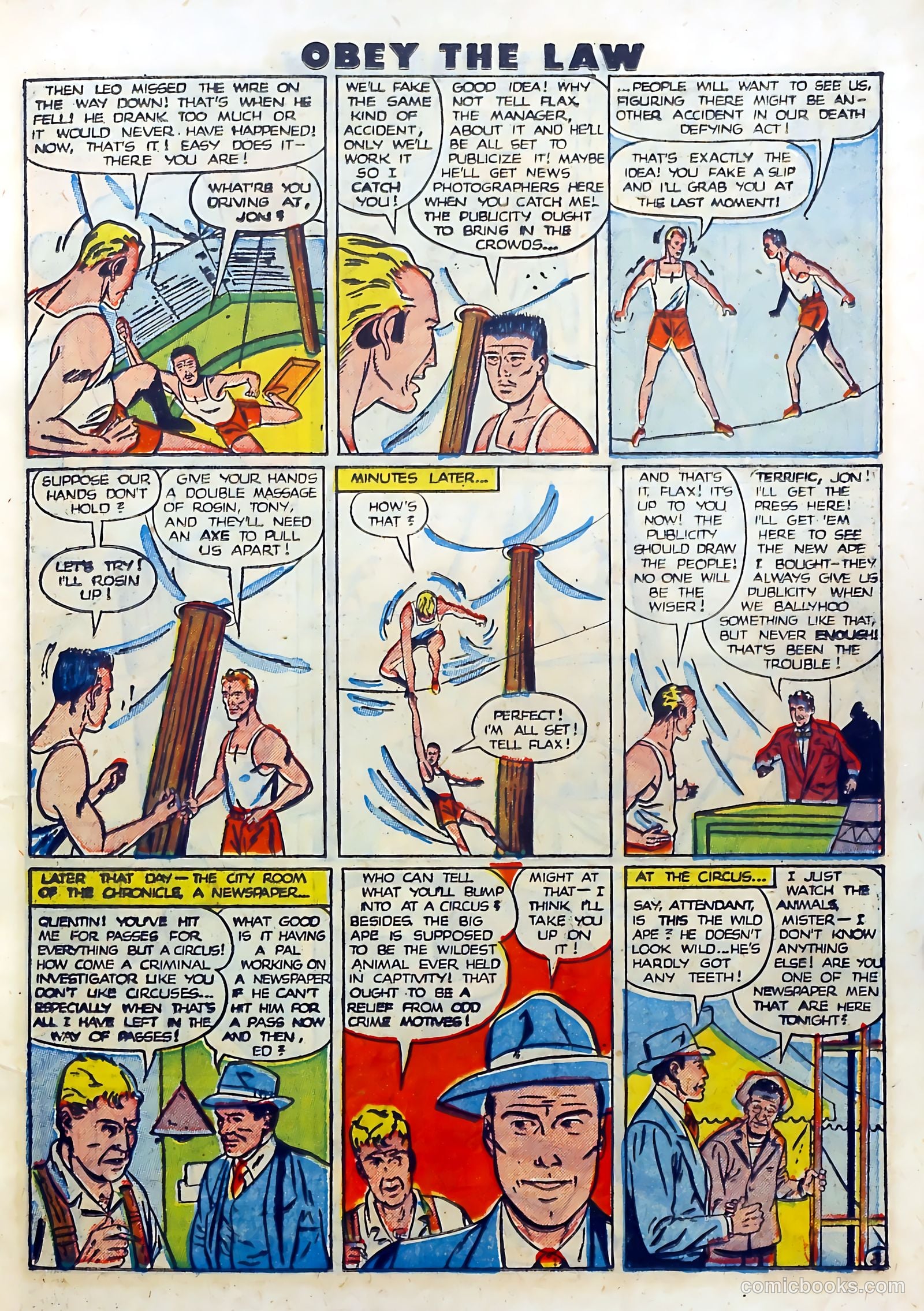 Crime and Punishment #27 (1950) — page 19 of 52