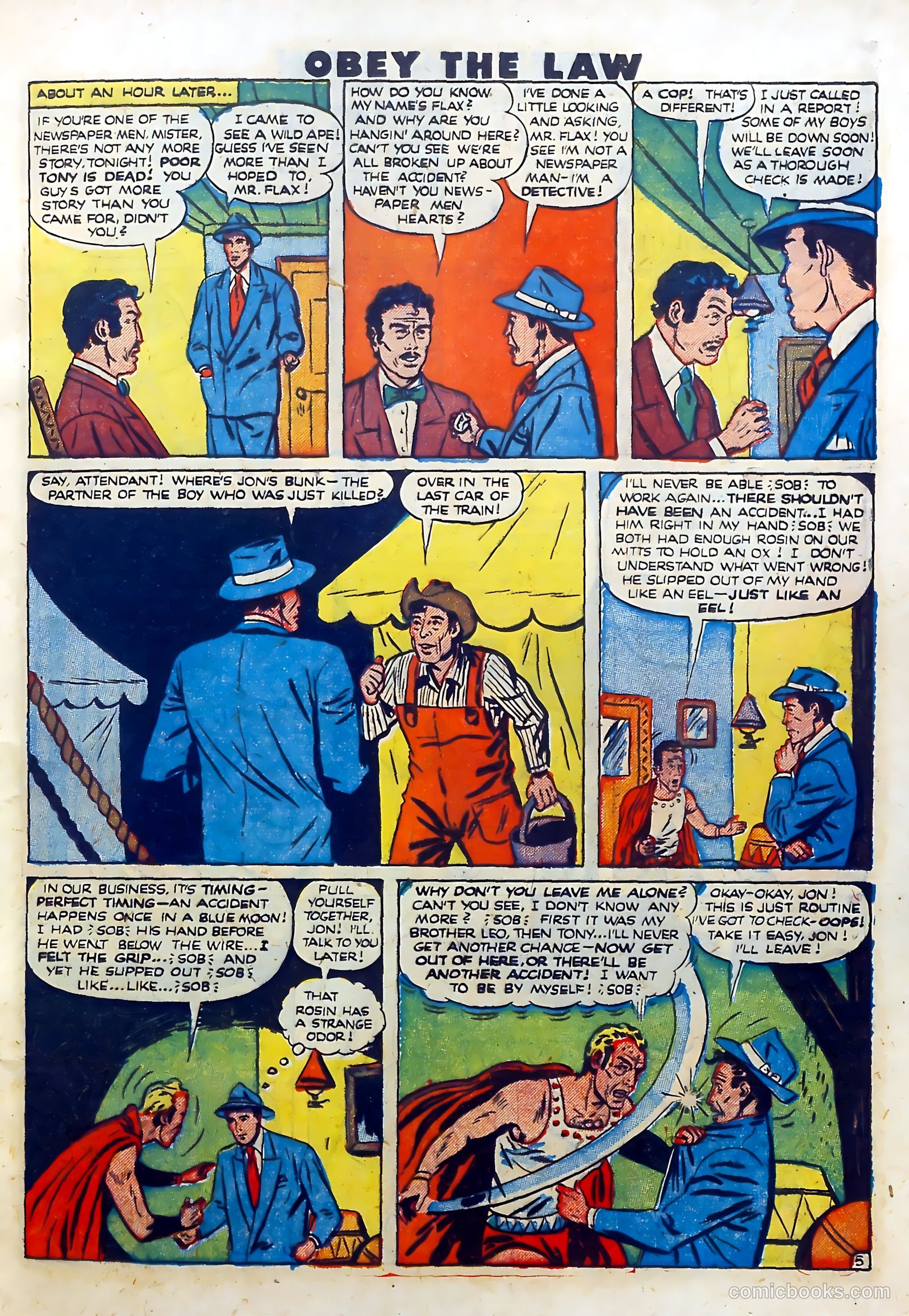 Crime and Punishment #27 (1950) — page 21 of 52
