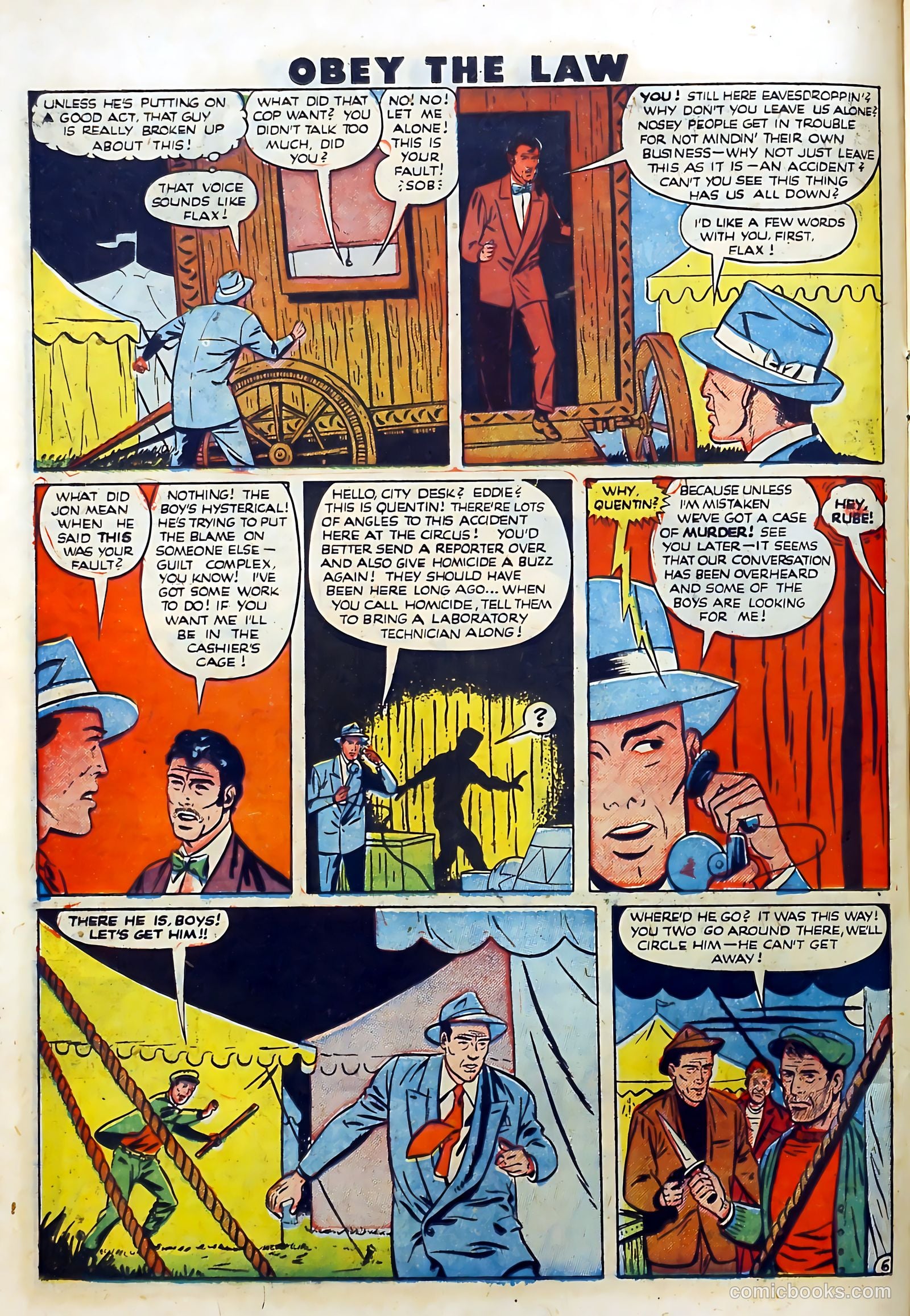Crime and Punishment #27 (1950) — page 22 of 52