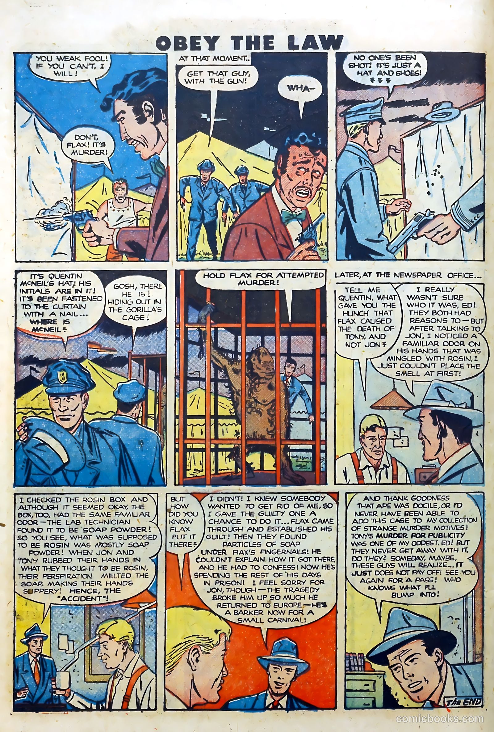 Crime and Punishment #27 (1950) — page 24 of 52