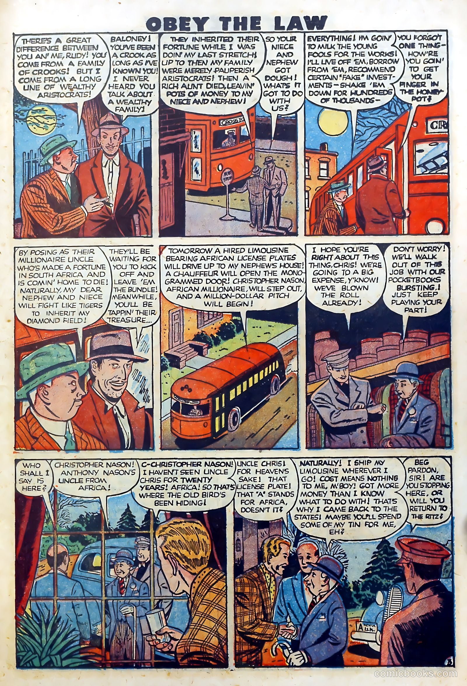 Crime and Punishment #27 (1950) — page 29 of 52