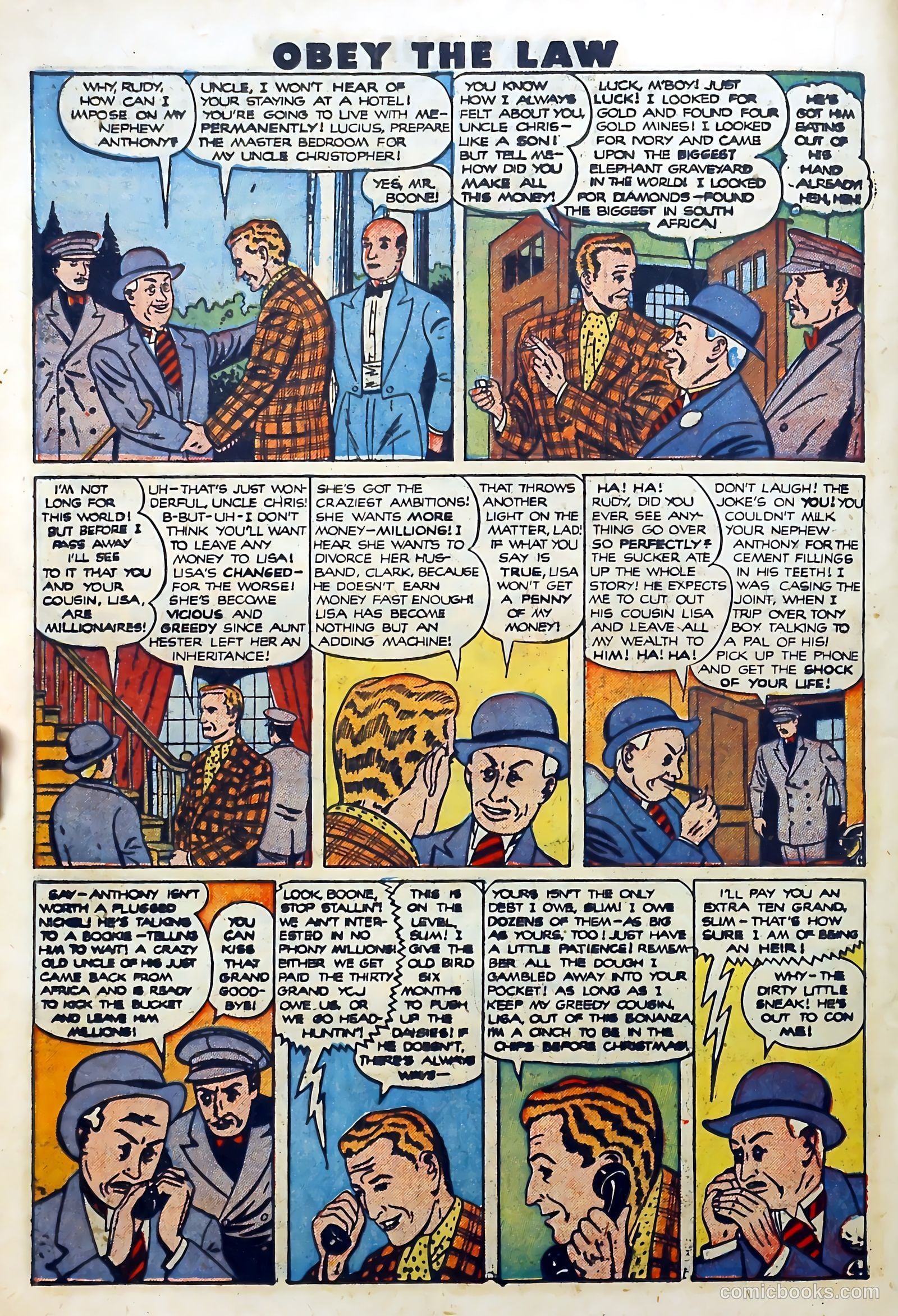 Crime and Punishment #27 (1950) — page 30 of 52