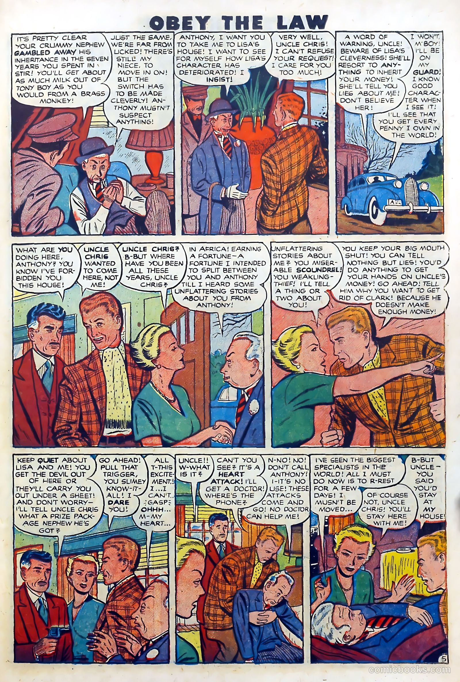 Crime and Punishment #27 (1950) — page 31 of 52