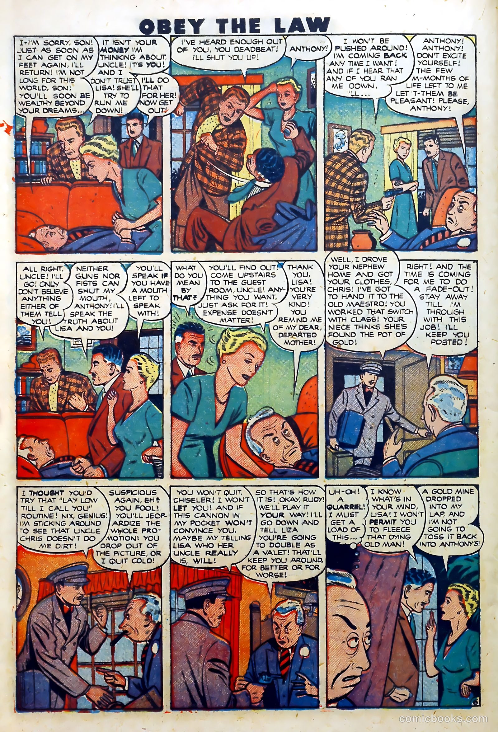 Crime and Punishment #27 (1950) — page 32 of 52
