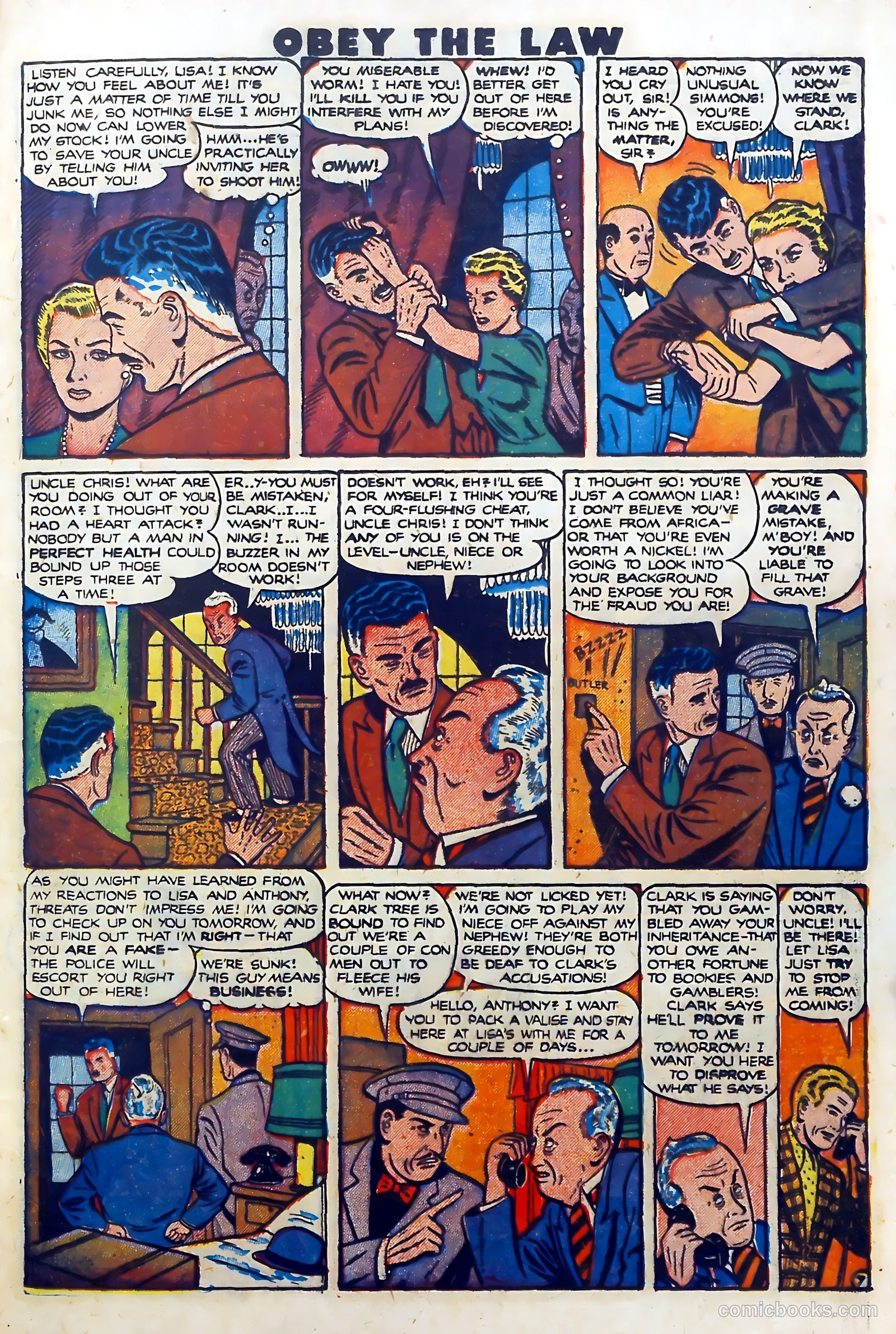 Crime and Punishment #27 (1950) — page 33 of 52