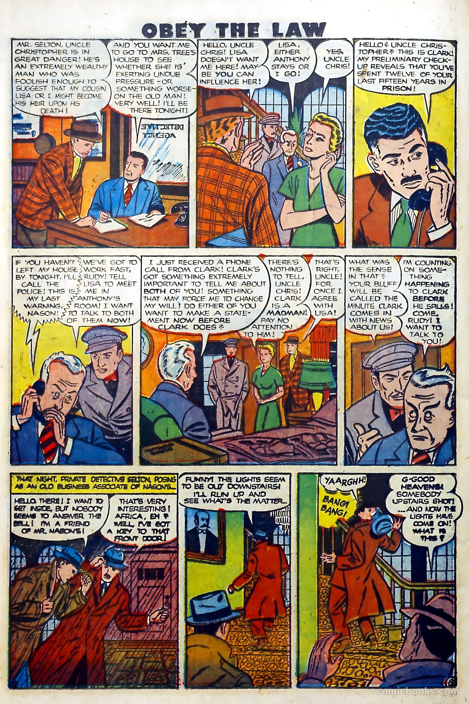 Crime and Punishment #27 (1950) — page 34 of 52
