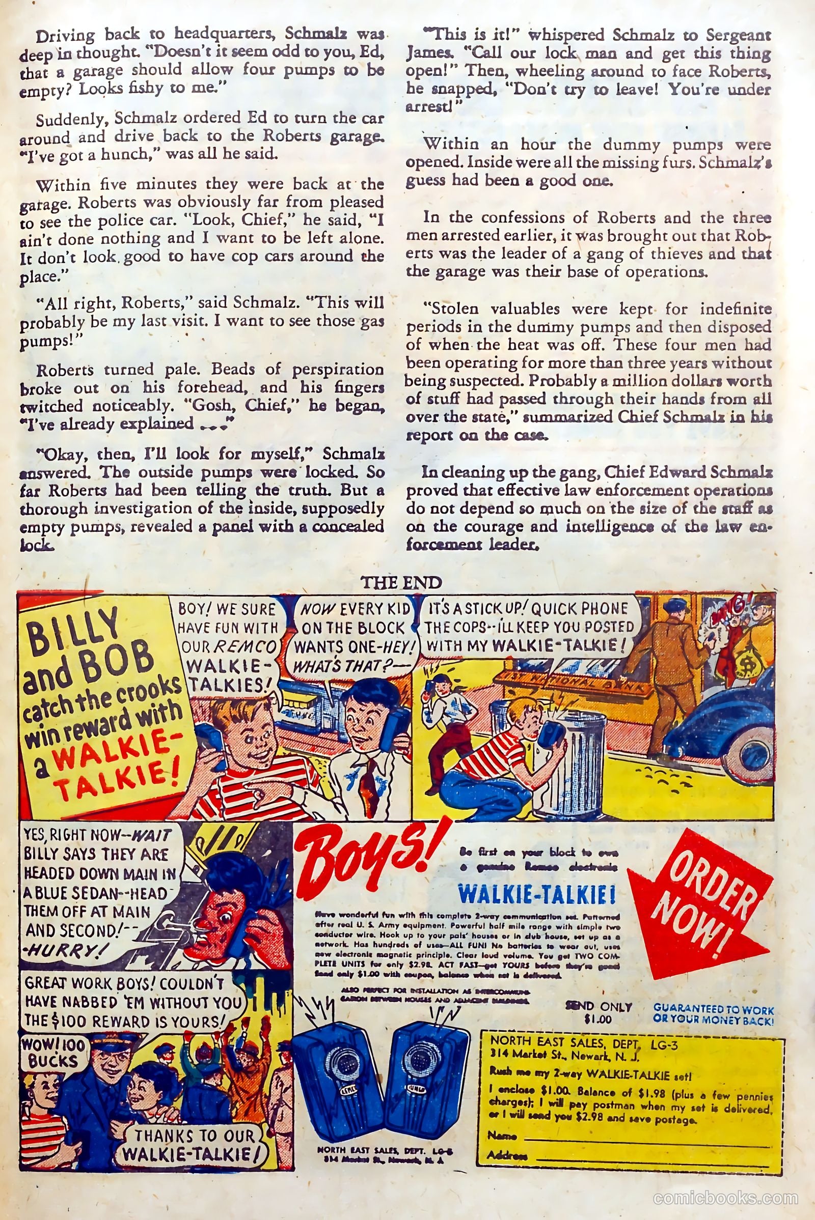 Crime and Punishment #27 (1950) — page 39 of 52
