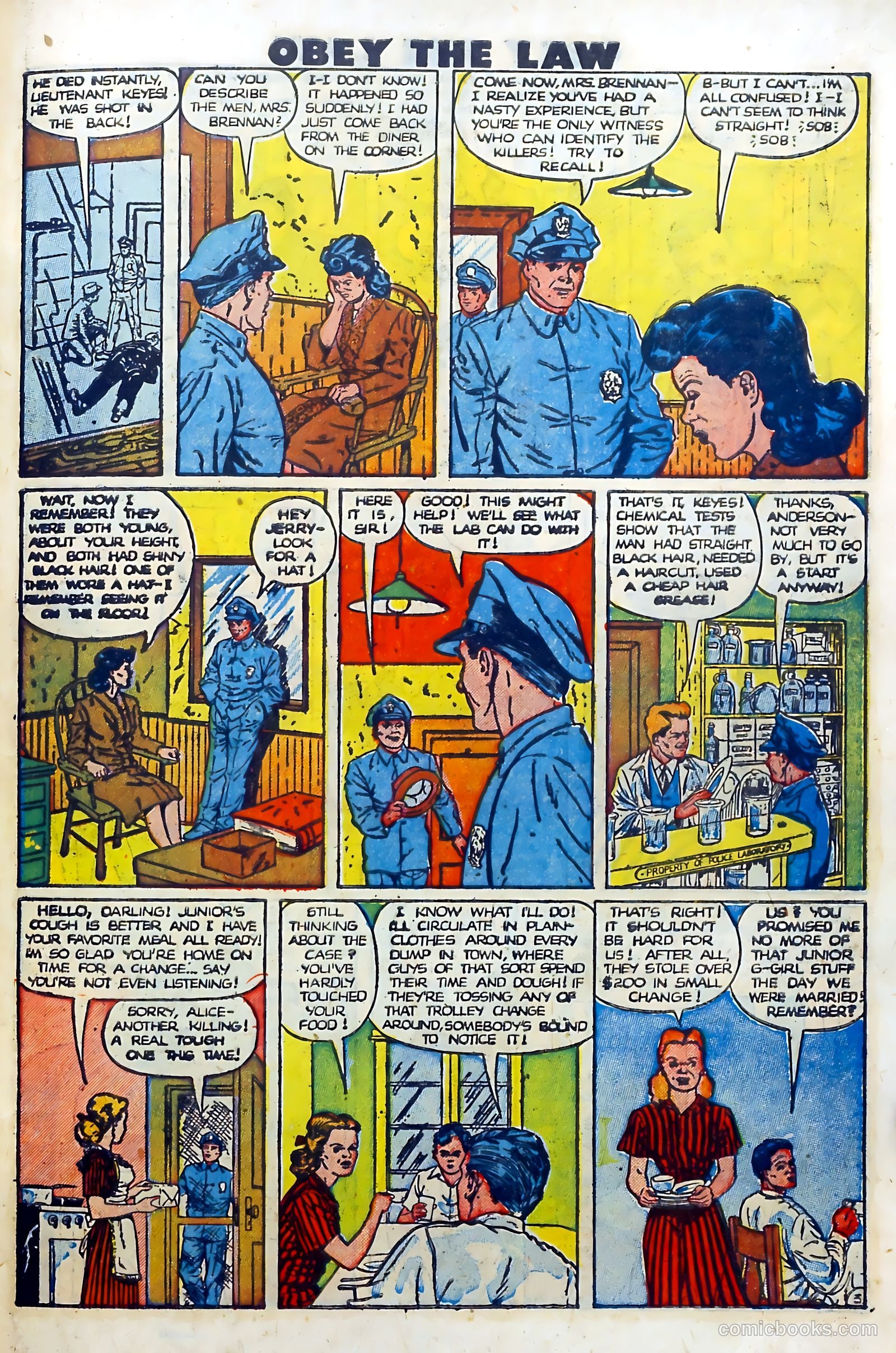 Crime and Punishment #27 (1950) — page 43 of 52