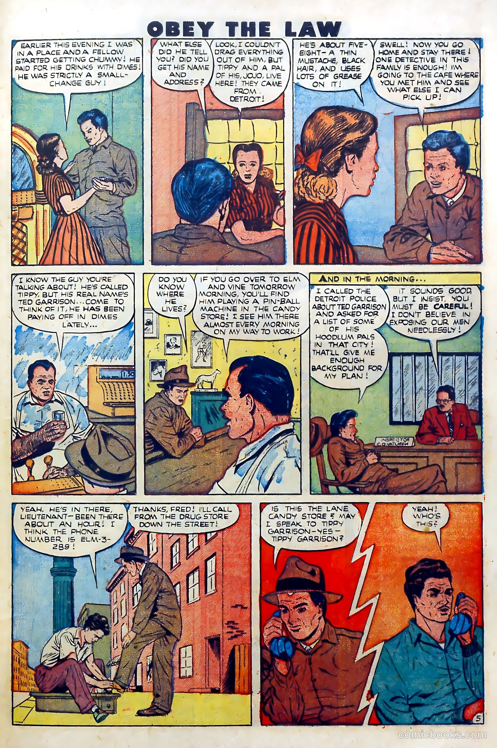 Crime and Punishment #27 (1950) — page 45 of 52