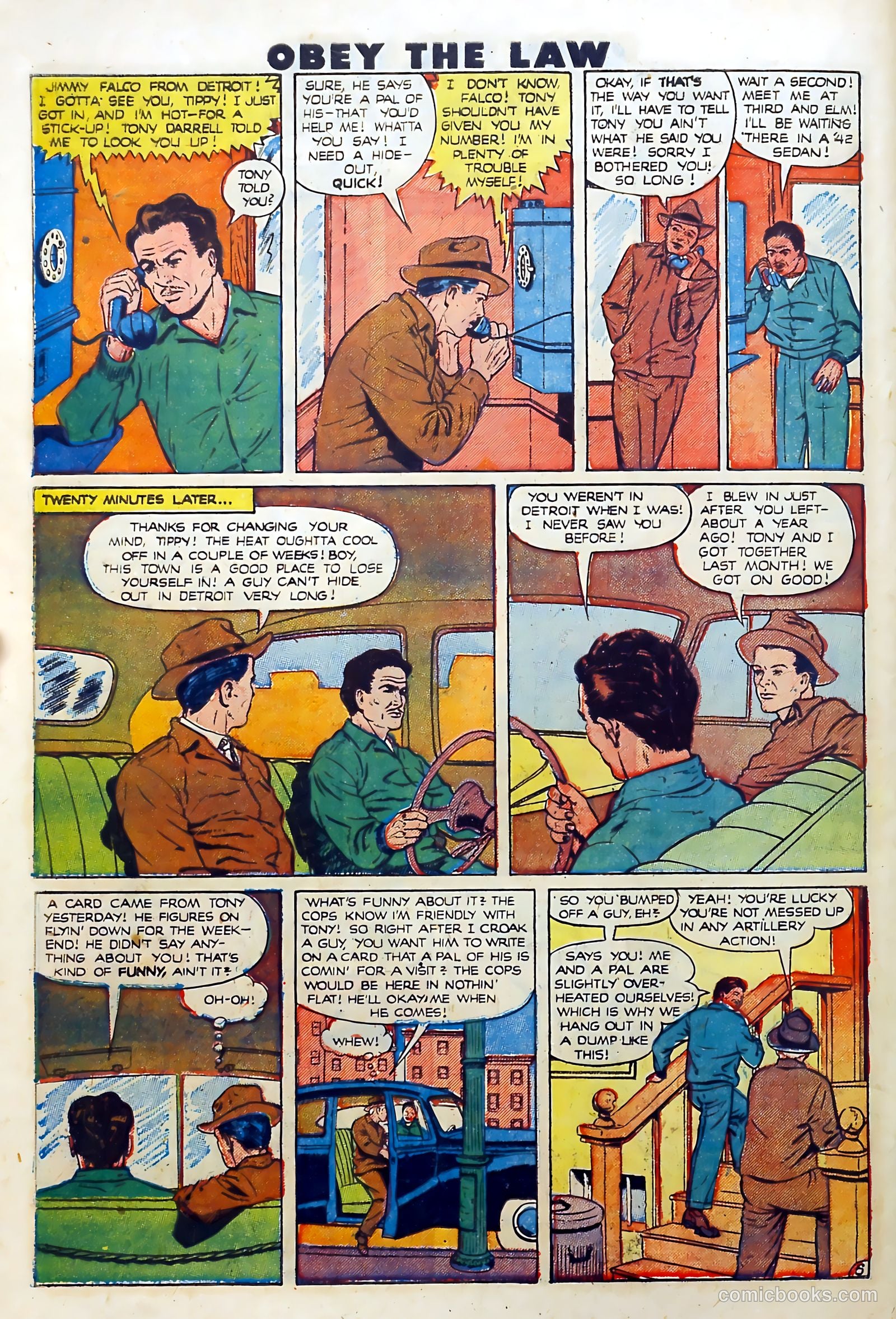 Crime and Punishment #27 (1950) — page 46 of 52