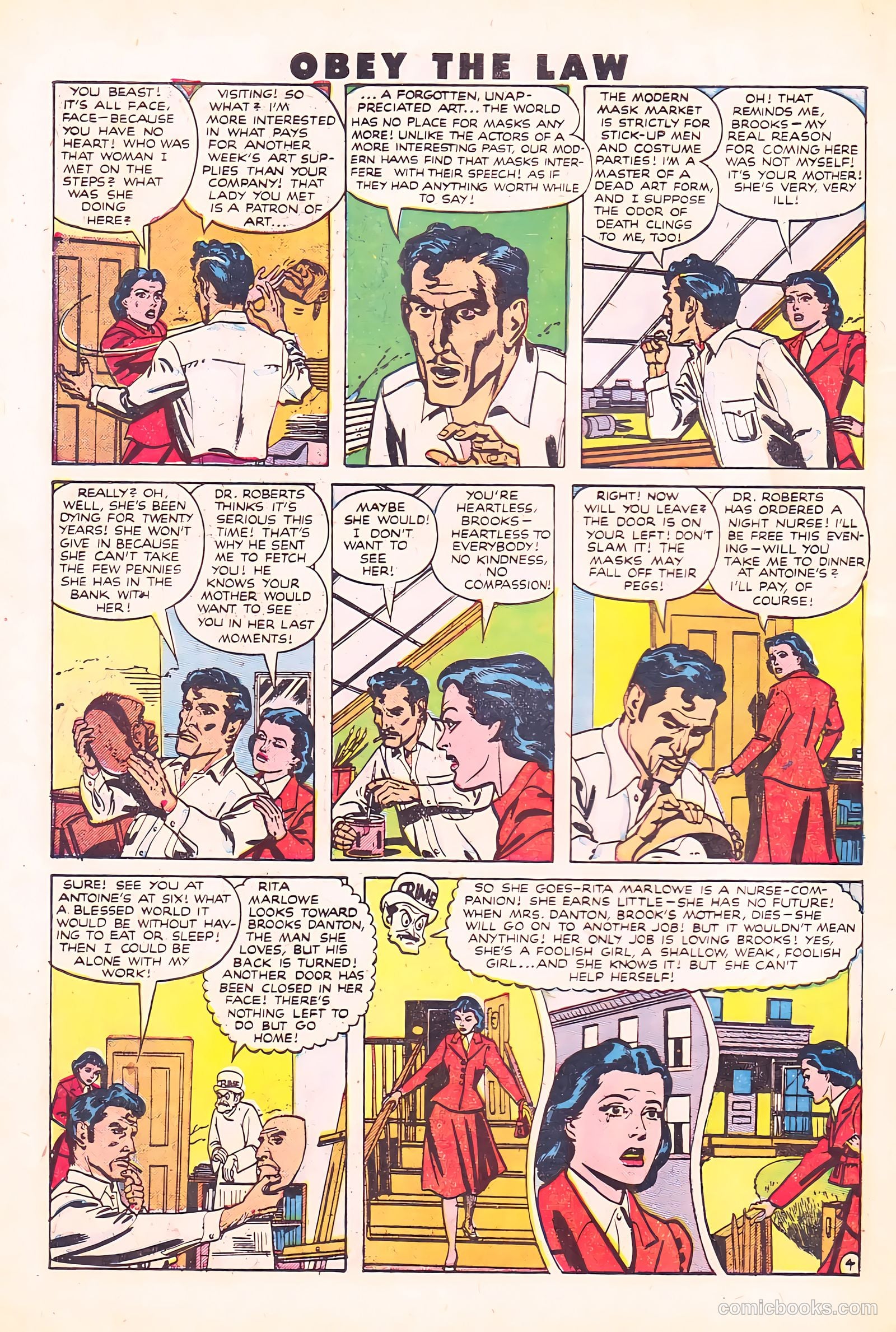 Crime and Punishment #29 (1950) — page 6 of 53