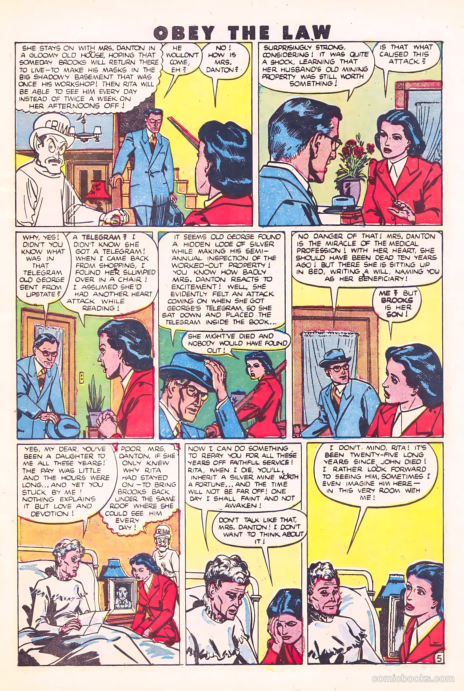 Crime and Punishment #29 (1950) — page 7 of 53