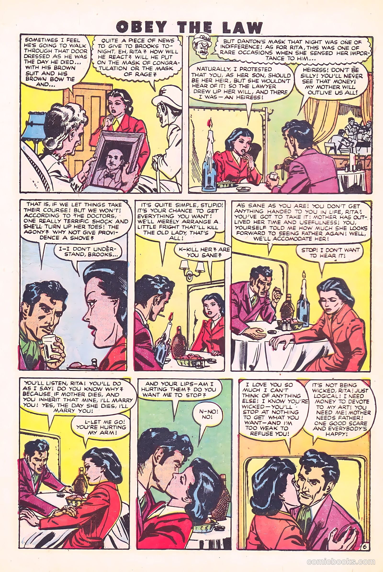 Crime and Punishment #29 (1950) — page 8 of 53