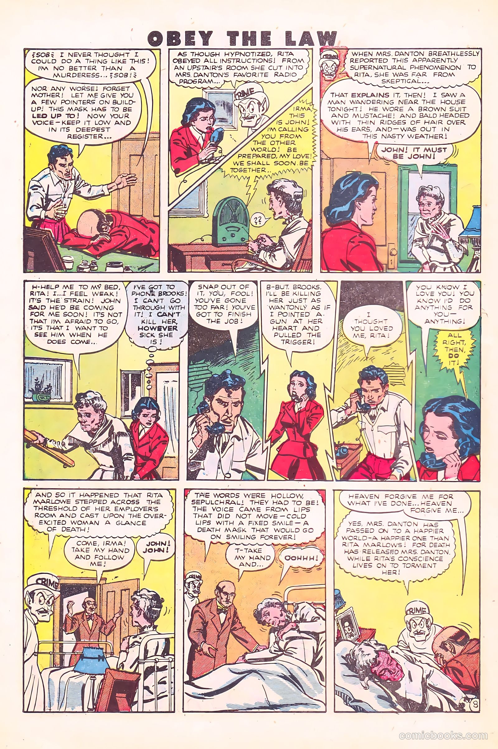 Crime and Punishment #29 (1950) — page 10 of 53