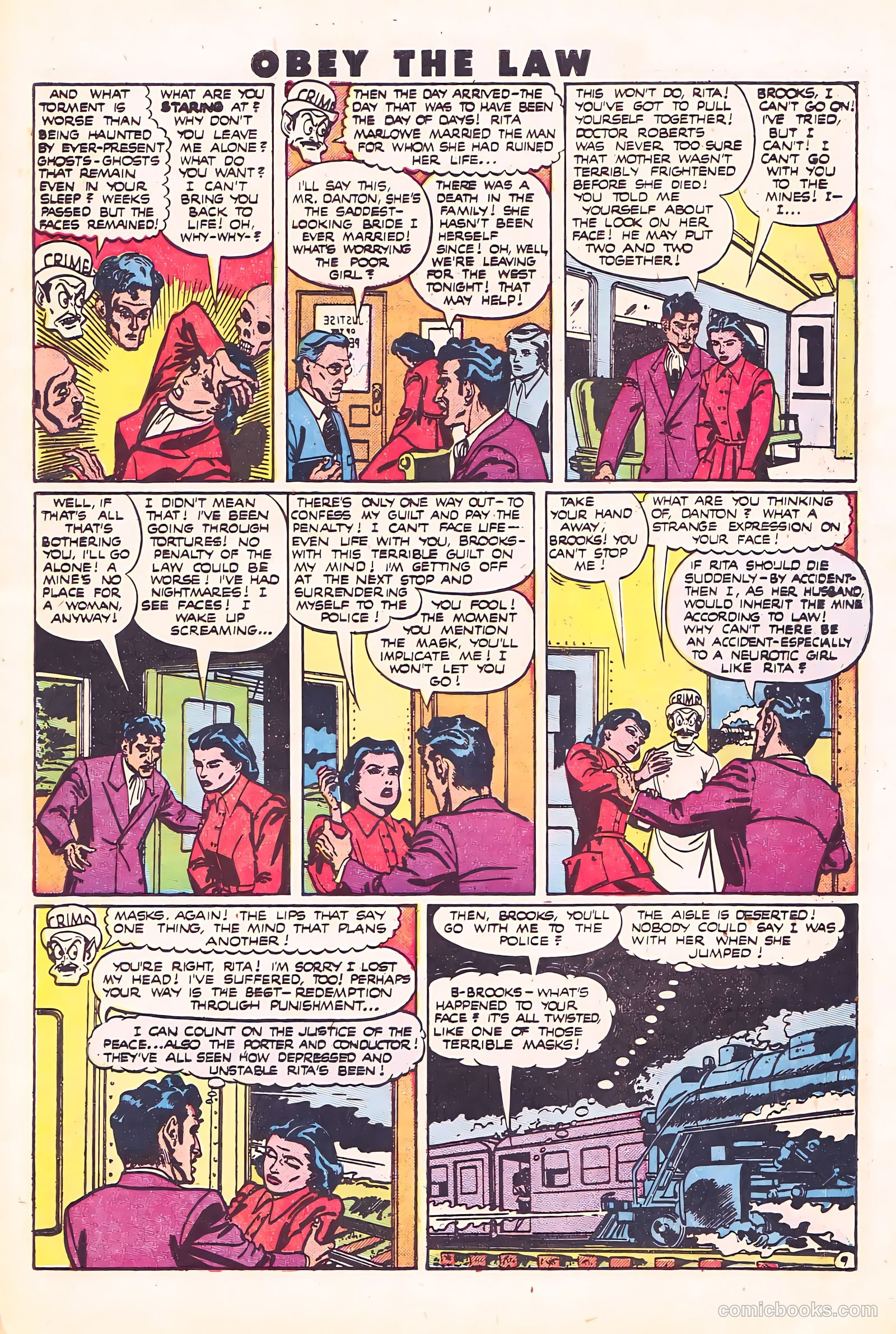 Crime and Punishment #29 (1950) — page 11 of 53