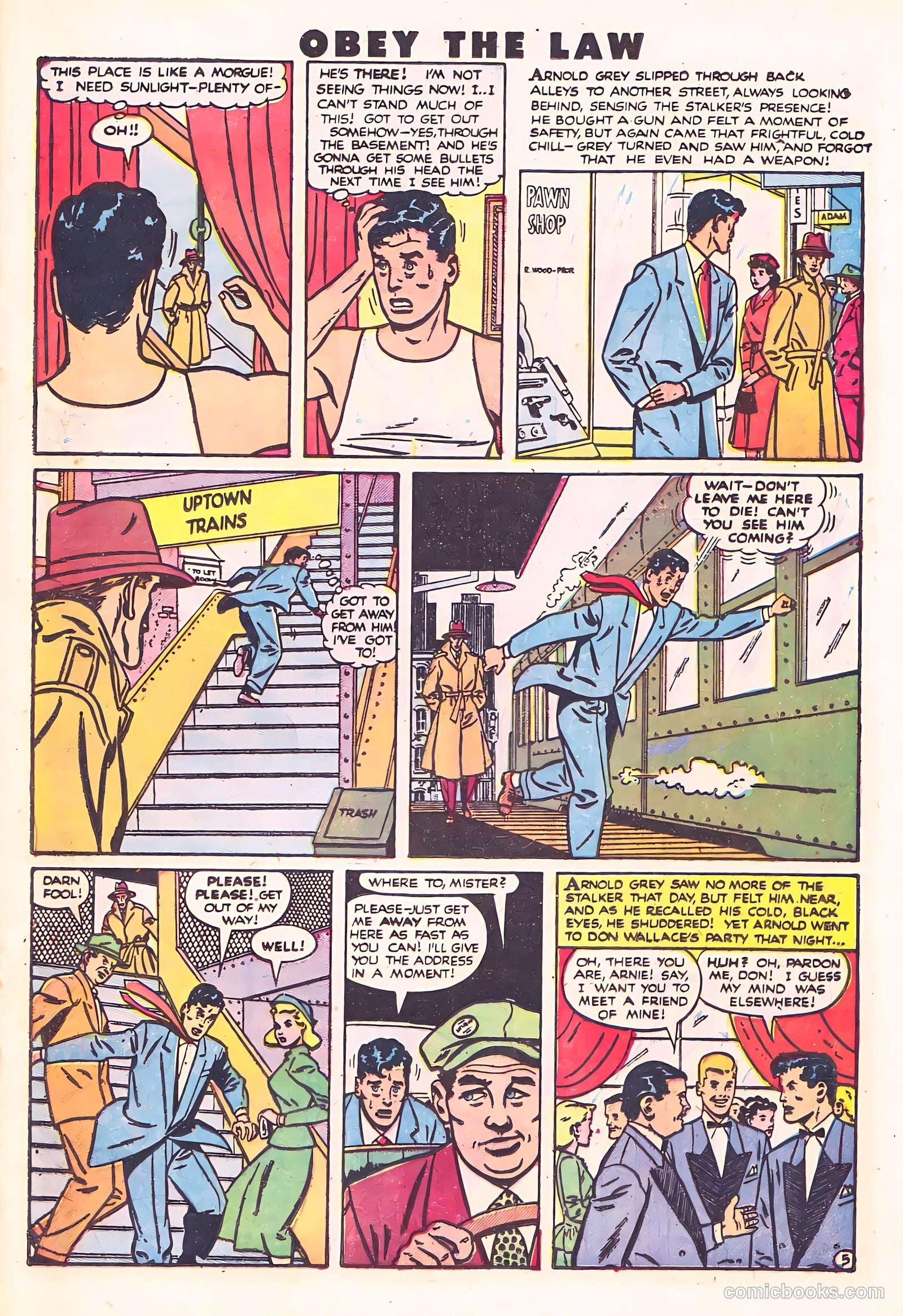 Crime and Punishment #29 (1950) — page 21 of 53