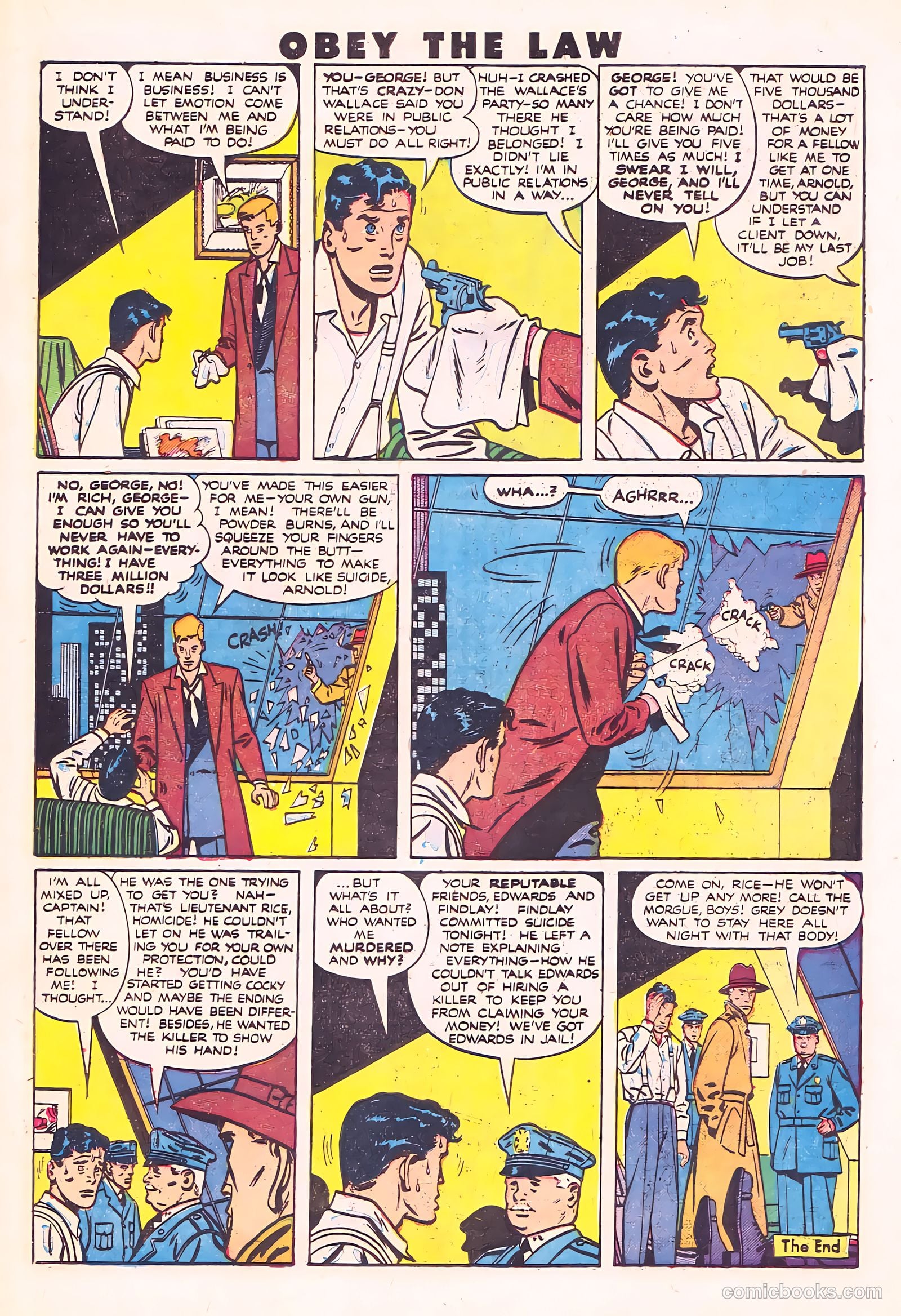 Crime and Punishment #29 (1950) — page 23 of 53
