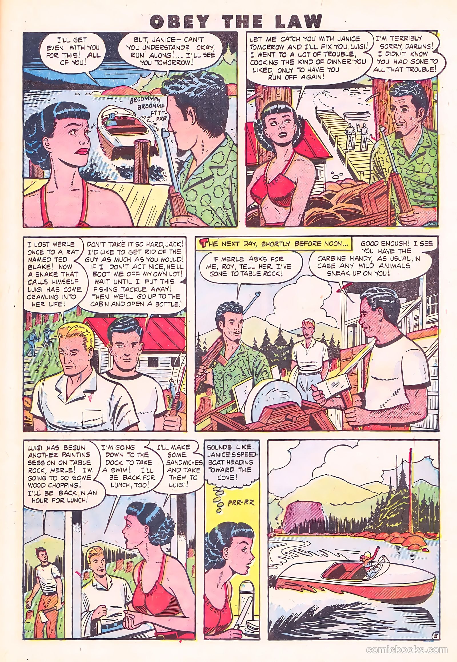 Crime and Punishment #29 (1950) — page 31 of 53