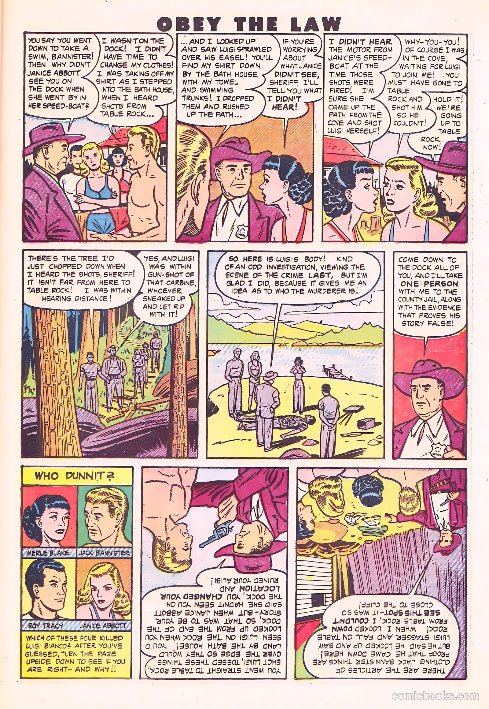Crime and Punishment #29 (1950) — page 33 of 53