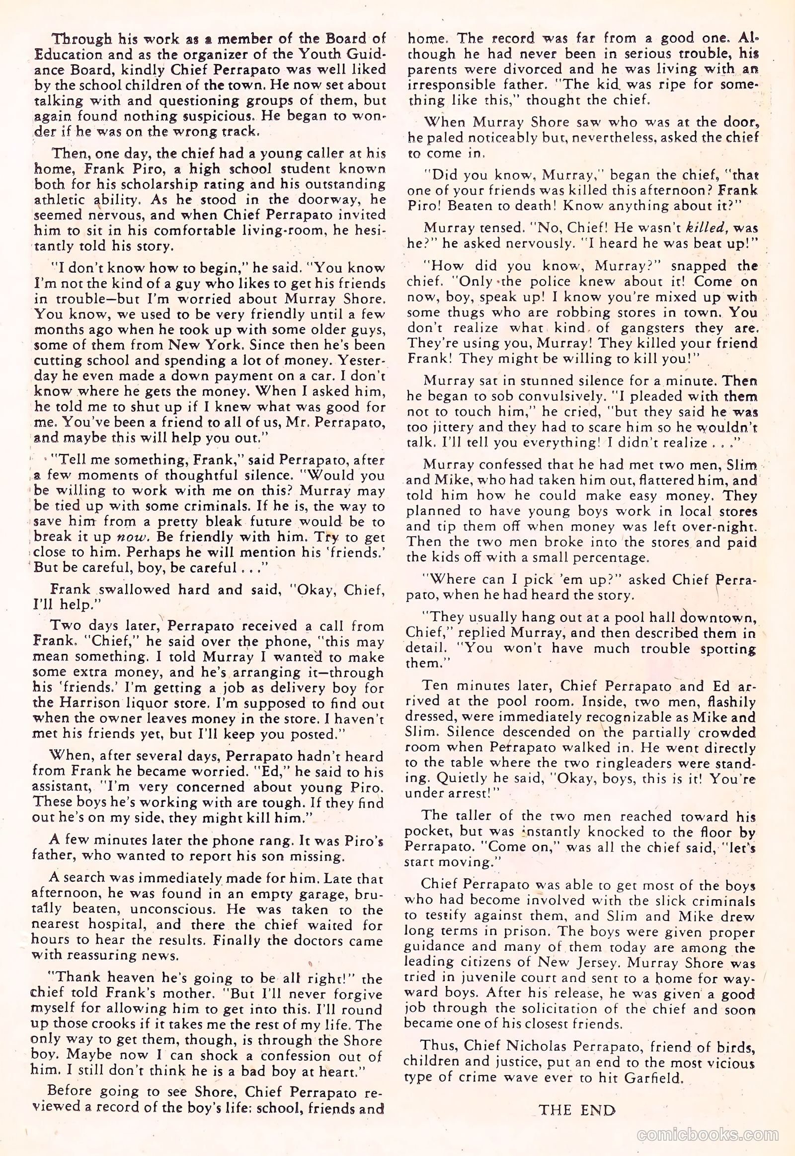Crime and Punishment #29 (1950) — page 37 of 53