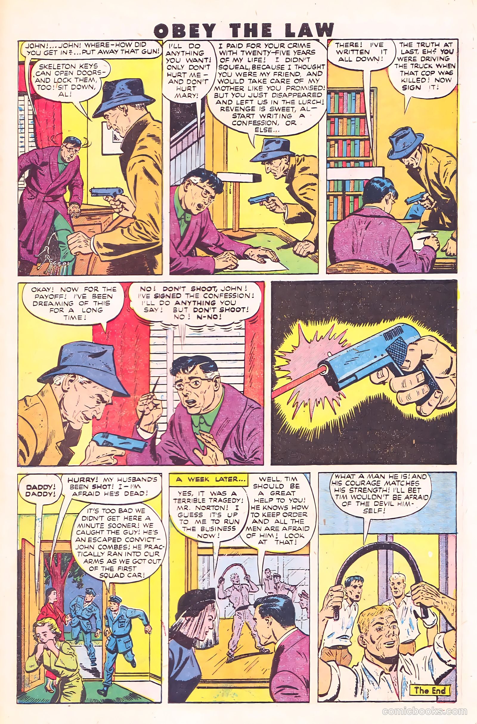 Crime and Punishment #29 (1950) — page 48 of 53