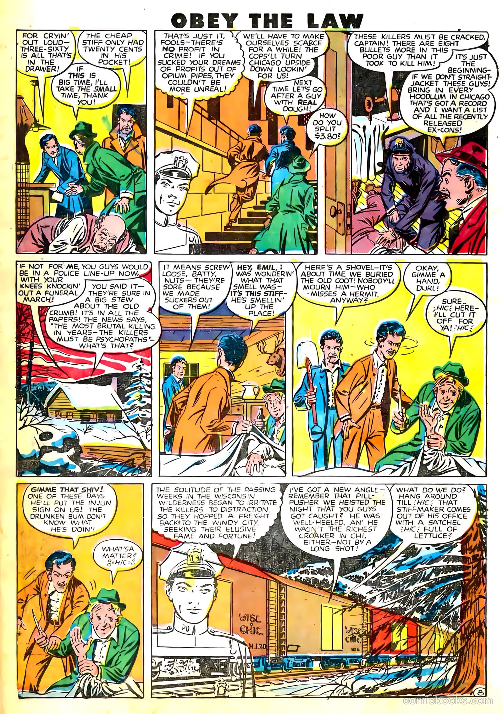 Crime and Punishment #3 (1948) — page 10 of 52