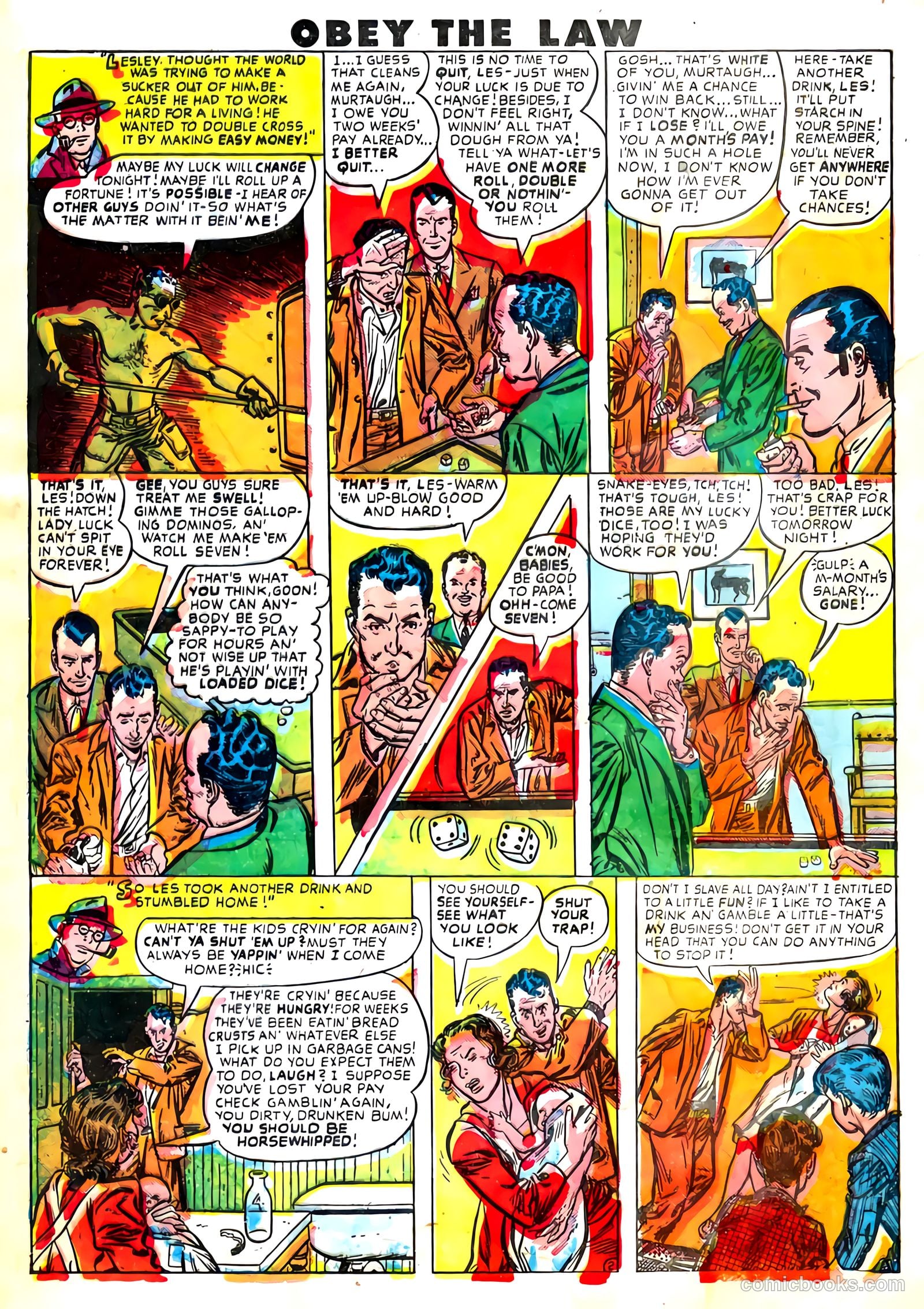 Crime and Punishment #3 (1948) — page 28 of 52