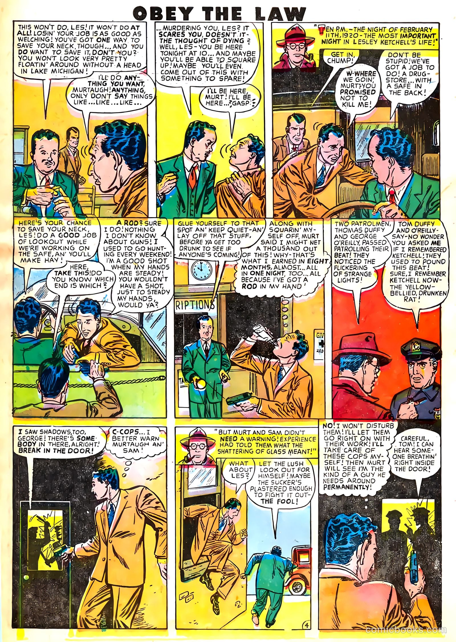 Crime and Punishment #3 (1948) — page 30 of 52